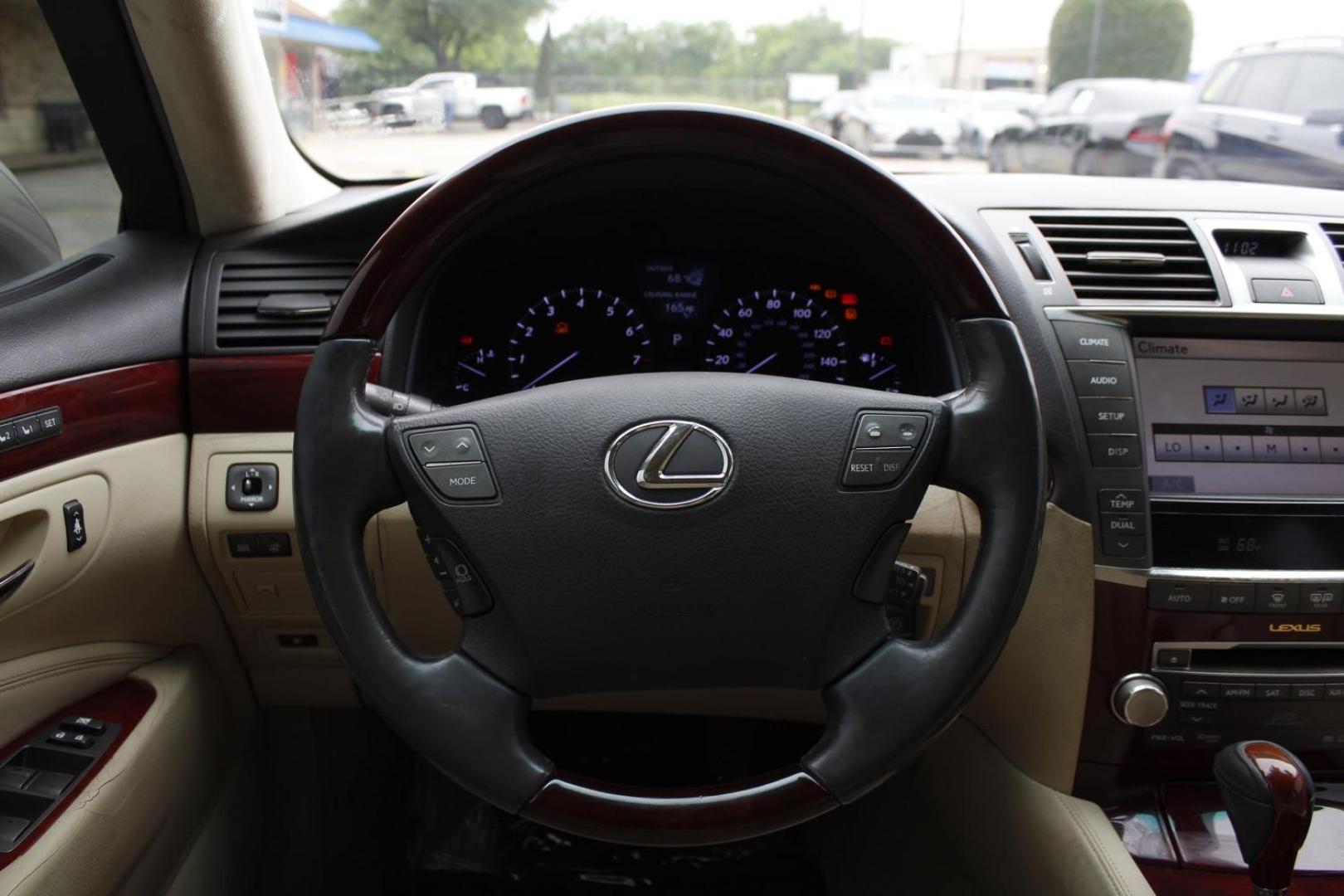 2011 Gold Lexus LS L (JTHGL5EF3B5) , located at 2401 E Main St., Grand Prairie, TX, 75050, (972) 262-4440, 32.748981, -96.969643 - Photo#21