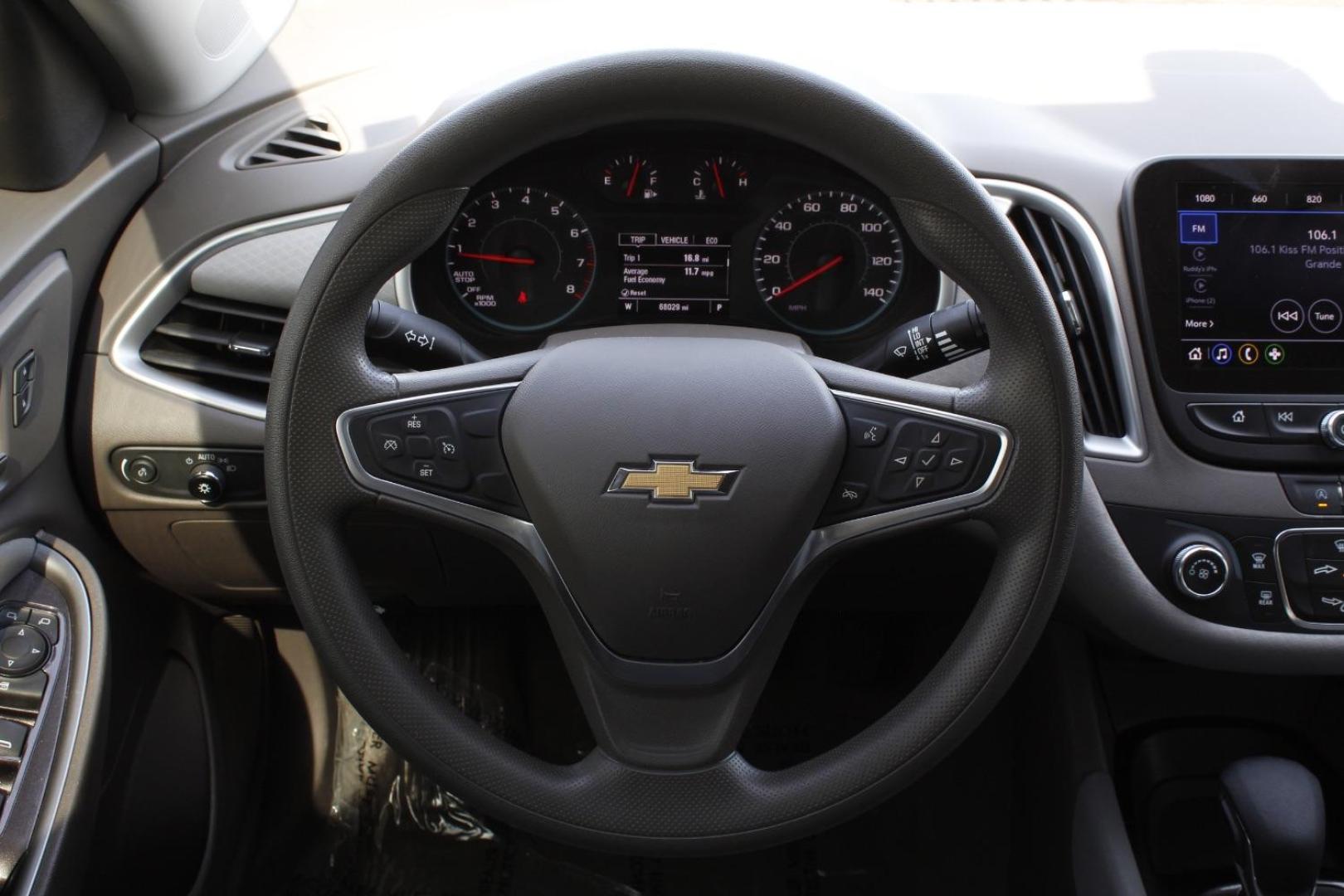 2022 Gray Chevrolet Malibu LS (1G1ZB5STXNF) with an 1.5L L4 DOHC 16V engine, 6-Speed Automatic transmission, located at 2401 E Main St., Grand Prairie, TX, 75050, (972) 262-4440, 32.748981, -96.969643 - Photo#19