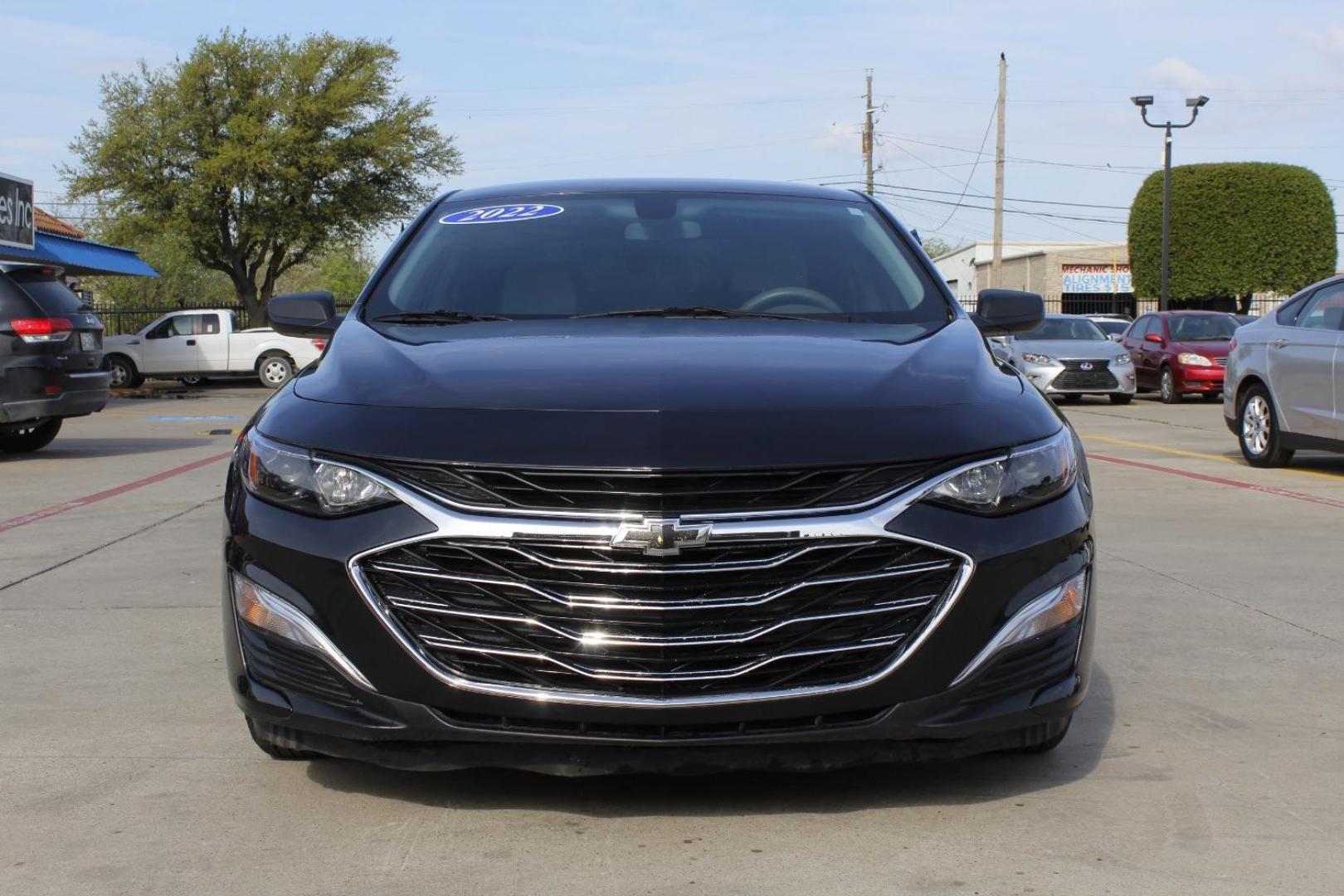 2022 Gray Chevrolet Malibu LS (1G1ZB5STXNF) with an 1.5L L4 DOHC 16V engine, 6-Speed Automatic transmission, located at 2401 E Main St., Grand Prairie, TX, 75050, (972) 262-4440, 32.748981, -96.969643 - Photo#0