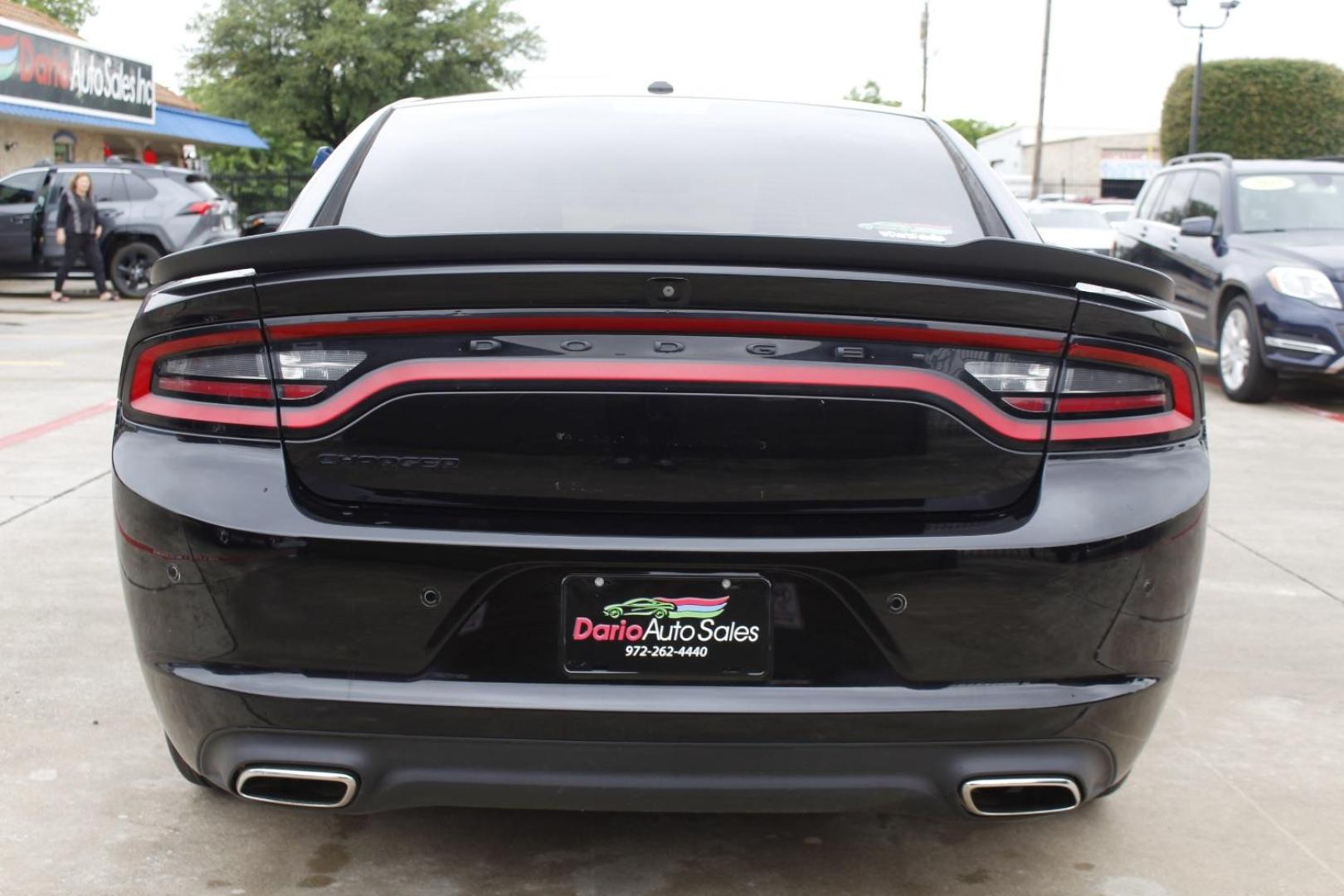 2020 Black Dodge Charger SXT RWD (2C3CDXBG8LH) with an Pentastar 3.6L V-6 DOHC engine, located at 2401 E Main St., Grand Prairie, TX, 75050, (972) 262-4440, 32.748981, -96.969643 - Photo#5