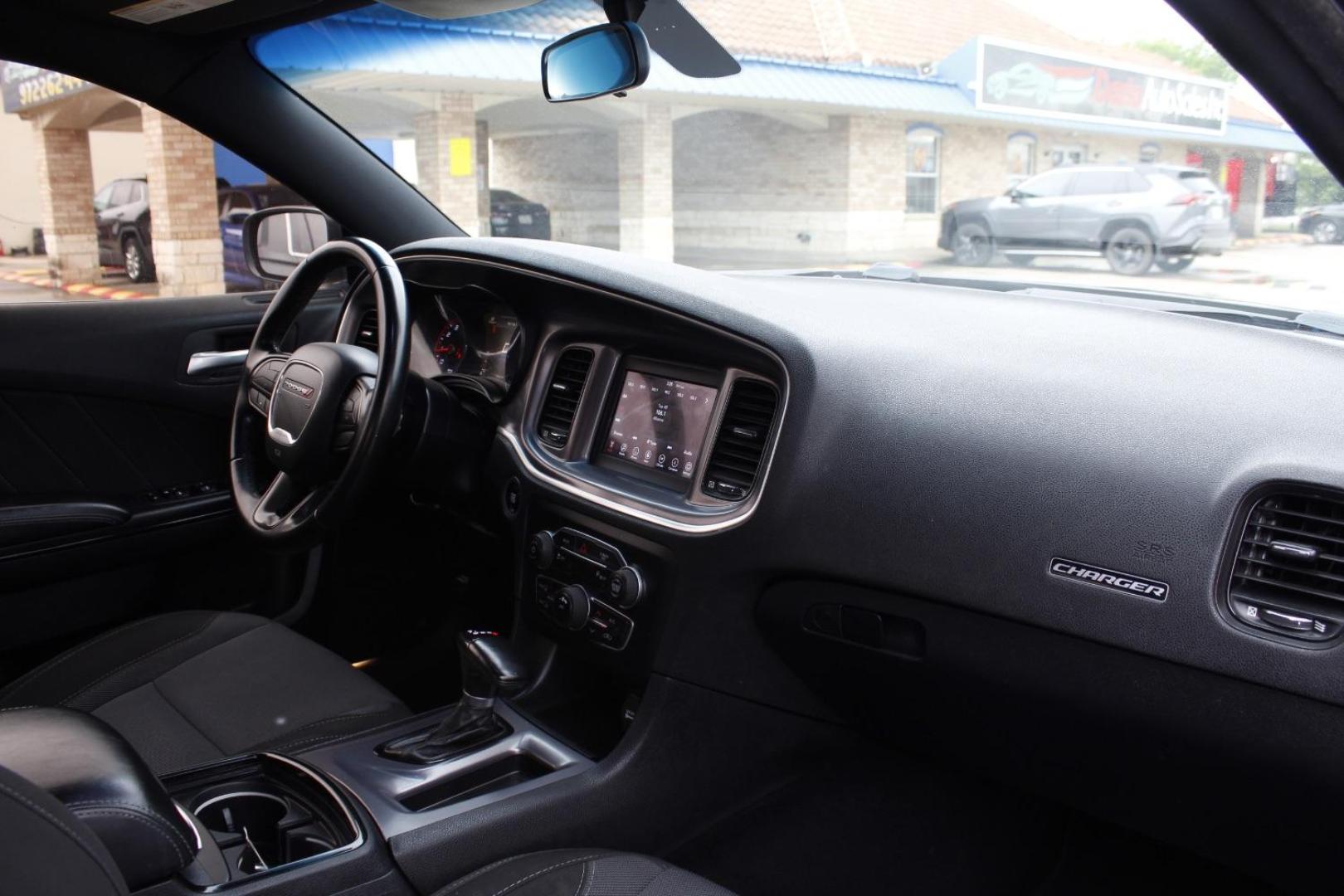 2020 Black Dodge Charger SXT RWD (2C3CDXBG8LH) with an Pentastar 3.6L V-6 DOHC engine, located at 2401 E Main St., Grand Prairie, TX, 75050, (972) 262-4440, 32.748981, -96.969643 - Photo#13