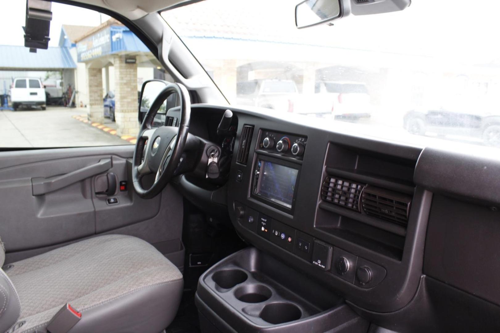 2019 Silver Chevrolet Express 2500 LT (1GAWGFFG5K1) with an 6.0L engine, located at 2401 E Main St., Grand Prairie, TX, 75050, (972) 262-4440, 32.748981, -96.969643 - Photo#12