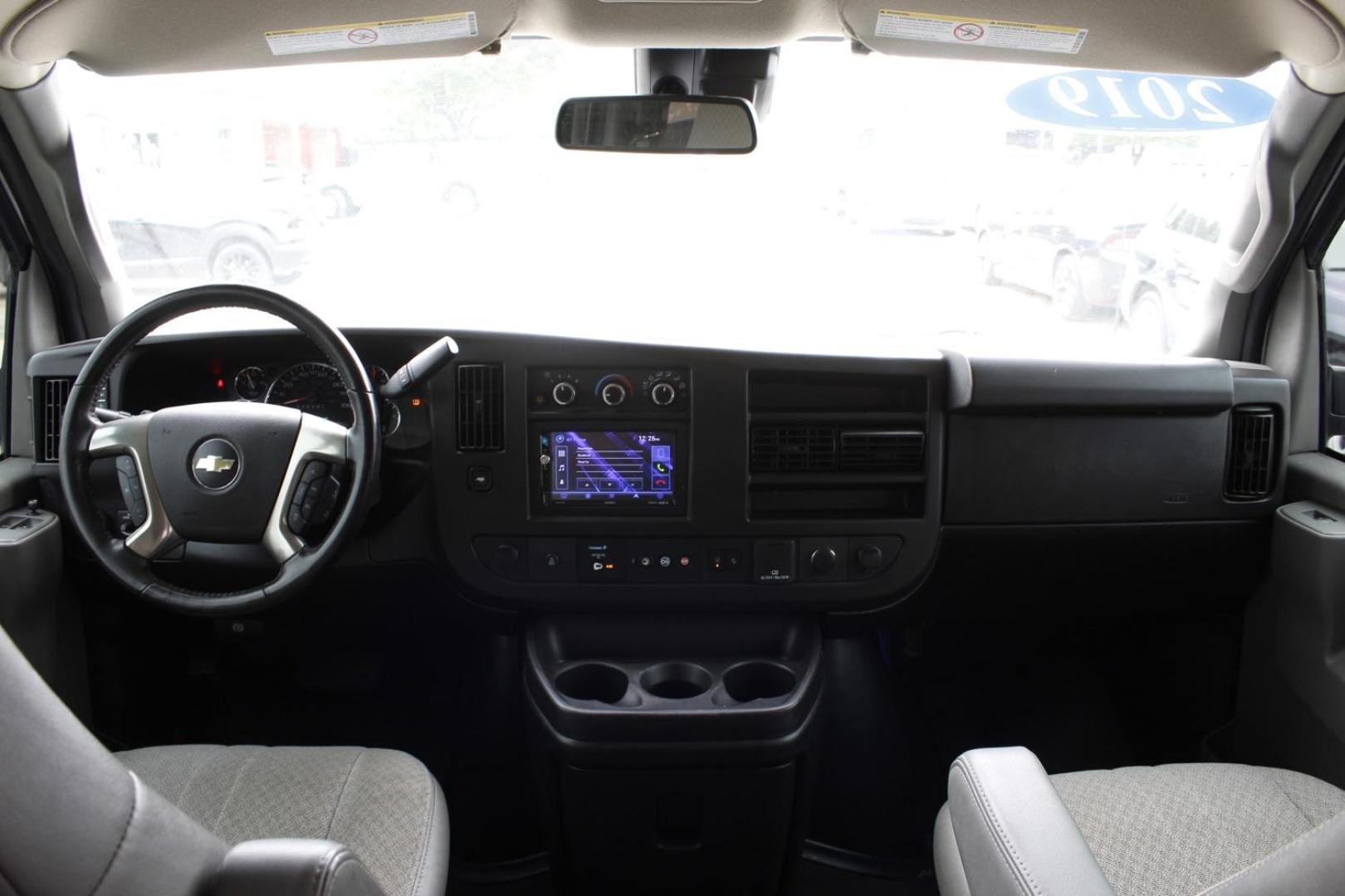 2019 Silver Chevrolet Express 2500 LT (1GAWGFFG5K1) with an 6.0L engine, located at 2401 E Main St., Grand Prairie, TX, 75050, (972) 262-4440, 32.748981, -96.969643 - Photo#16