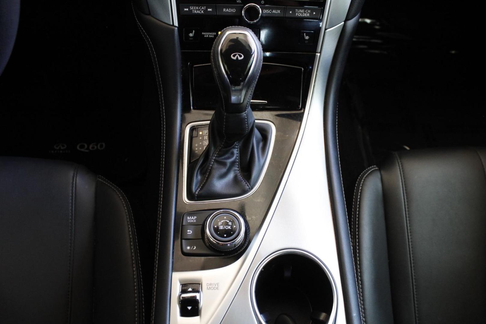 2017 Gray INFINITI Q60 3.0t Premium (JN1EV7EK3HM) with an 3L V-6 gasoline direct injection engine, located at 2401 E Main St., Grand Prairie, TX, 75050, (972) 262-4440, 32.748981, -96.969643 - Photo#18