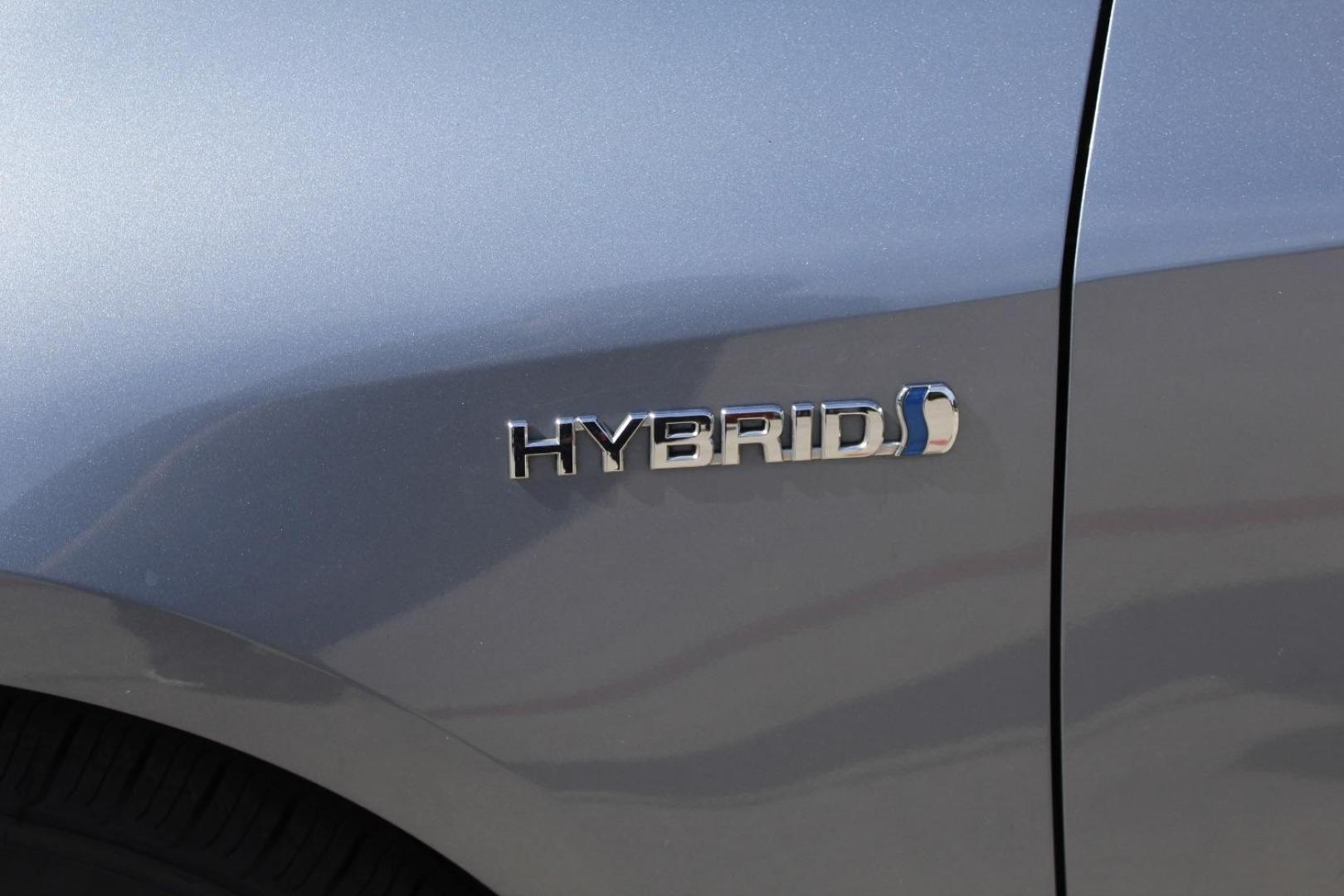 2021 Gray Toyota Corolla Hybrid LE (JTDEAMDE4MJ) with an 1.8L I-4 DOHC engine, located at 2401 E Main St., Grand Prairie, TX, 75050, (972) 262-4440, 32.748981, -96.969643 - Photo#2