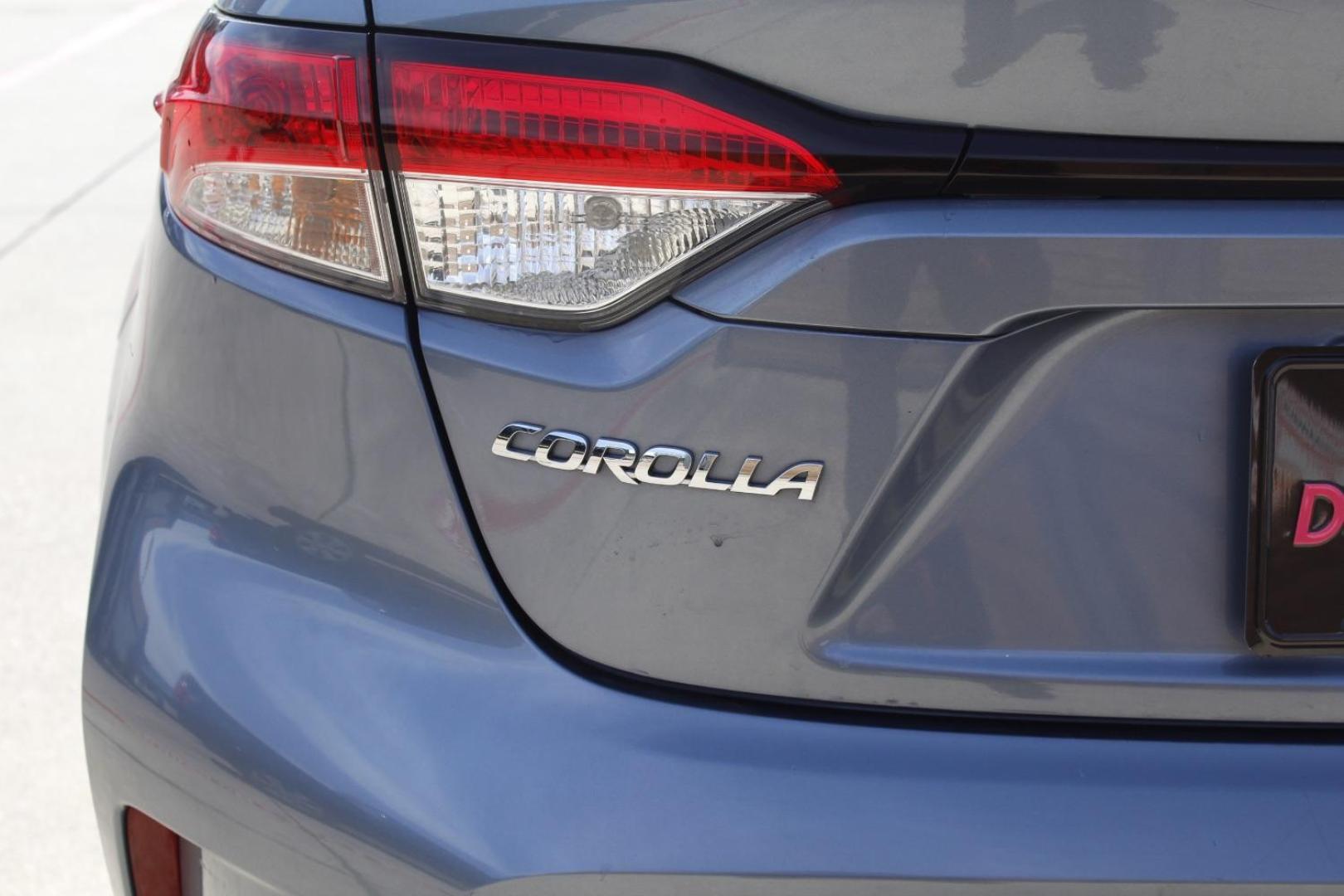 2021 Gray Toyota Corolla Hybrid LE (JTDEAMDE4MJ) with an 1.8L I-4 DOHC engine, located at 2401 E Main St., Grand Prairie, TX, 75050, (972) 262-4440, 32.748981, -96.969643 - Photo#6