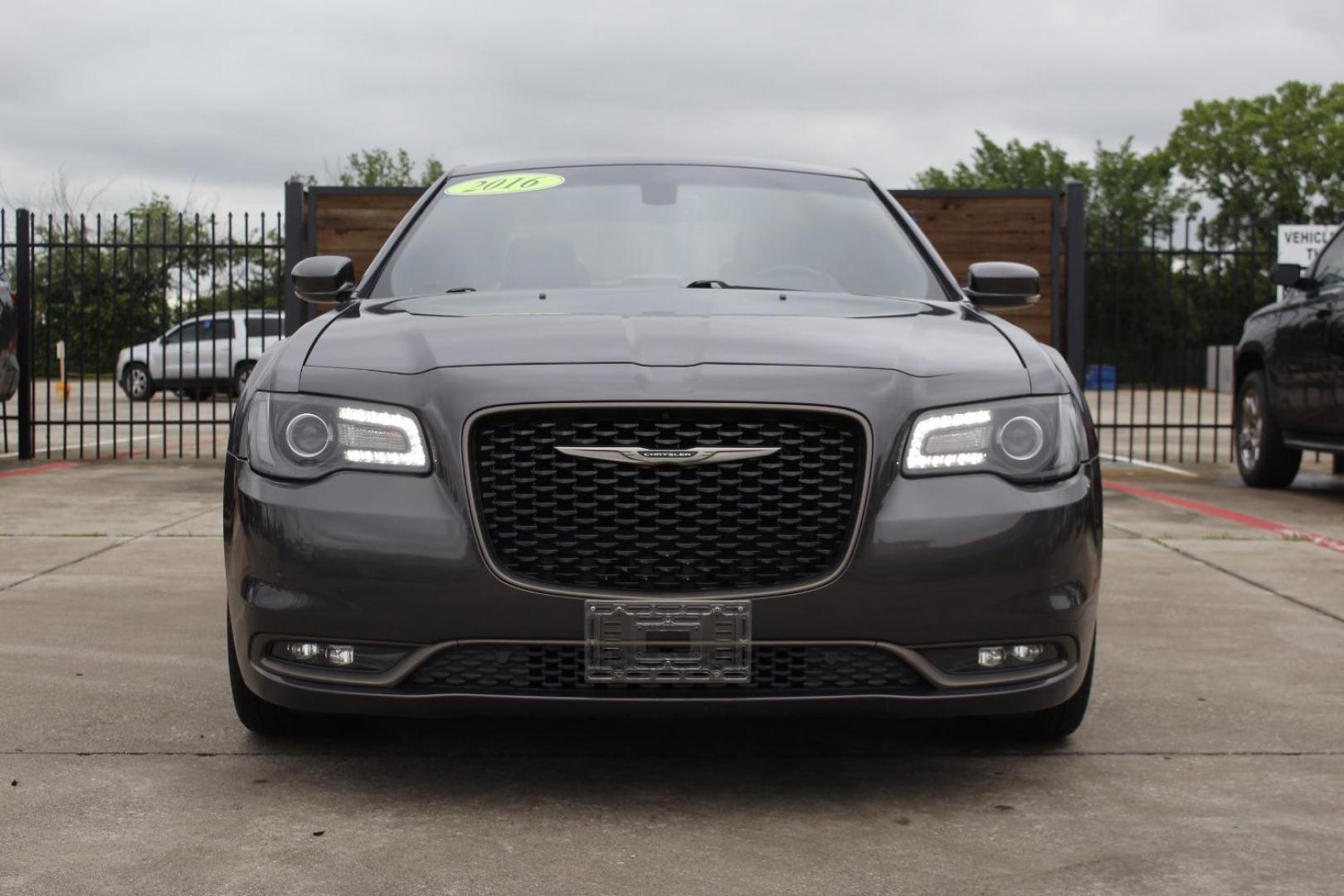 2016 Gray Chrysler 300 300S Alloy Edition (2C3CCABG2GH) with an 3.6L engine, located at 2401 E Main St., Grand Prairie, TX, 75050, (972) 262-4440, 32.748981, -96.969643 - Photo#0