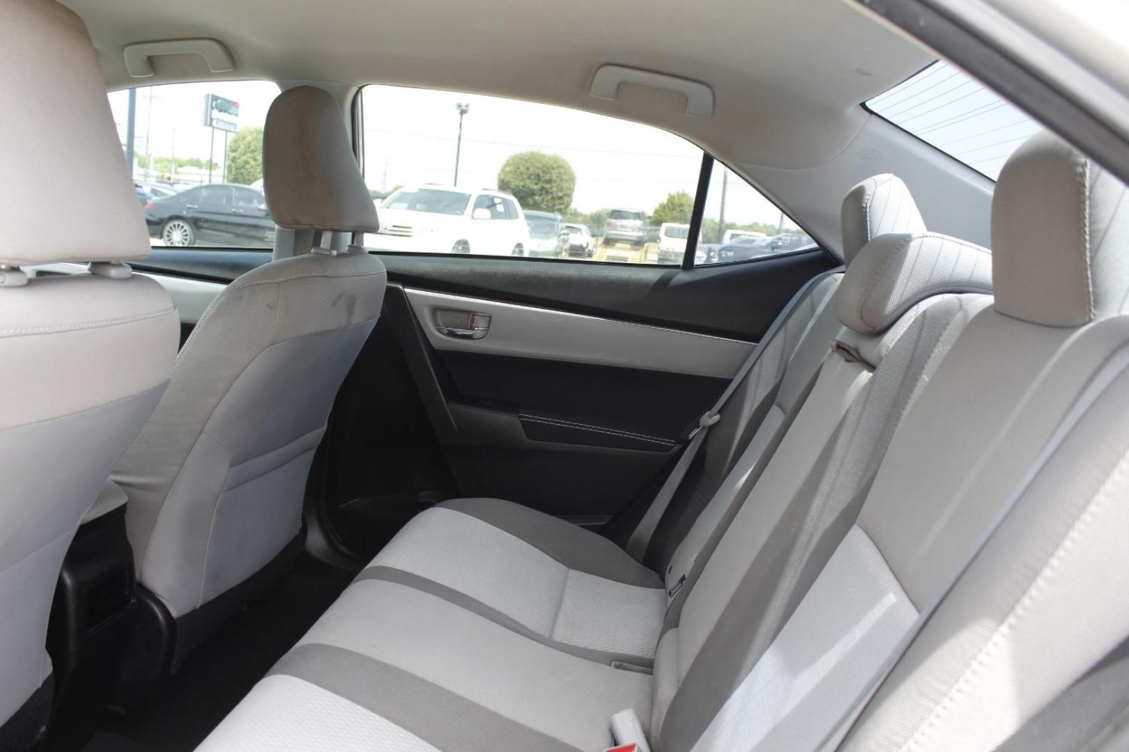 2017 Silver Toyota Corolla LE (5YFBURHE7HP) with an 1.8L I-4 DOHC engine, located at 2401 E Main St., Grand Prairie, TX, 75050, (972) 262-4440, 32.748981, -96.969643 - Photo#13