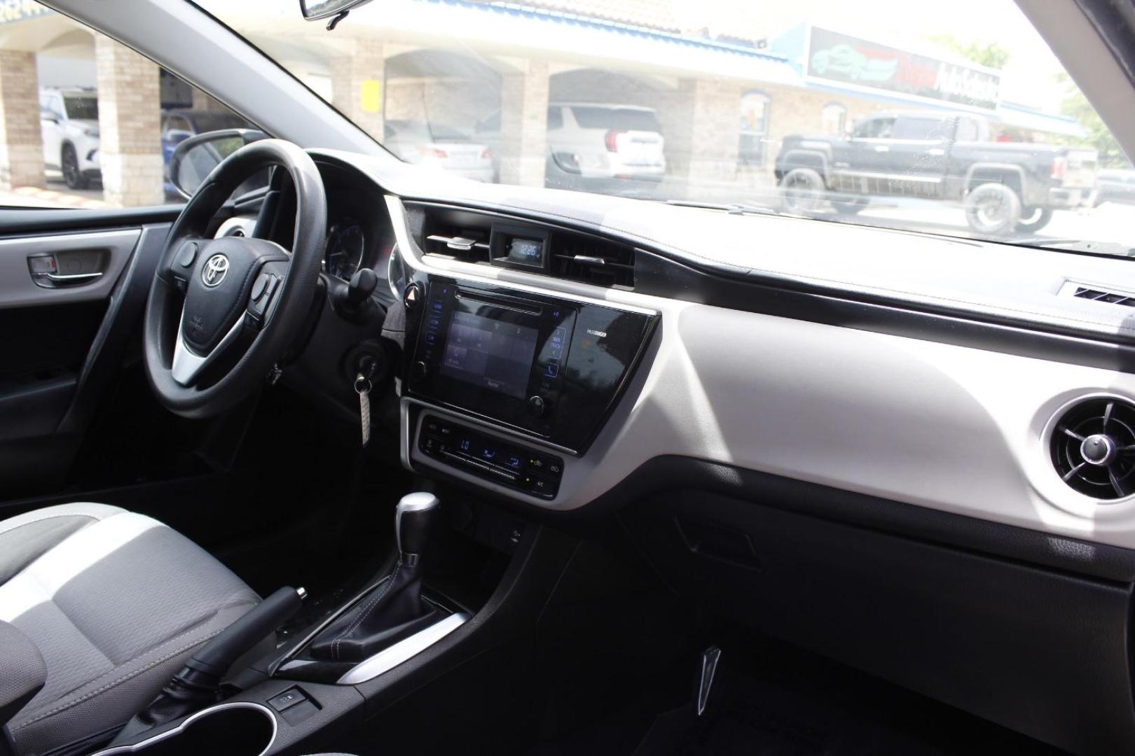 2017 Silver Toyota Corolla LE (5YFBURHE7HP) with an 1.8L I-4 DOHC engine, located at 2401 E Main St., Grand Prairie, TX, 75050, (972) 262-4440, 32.748981, -96.969643 - Photo#14