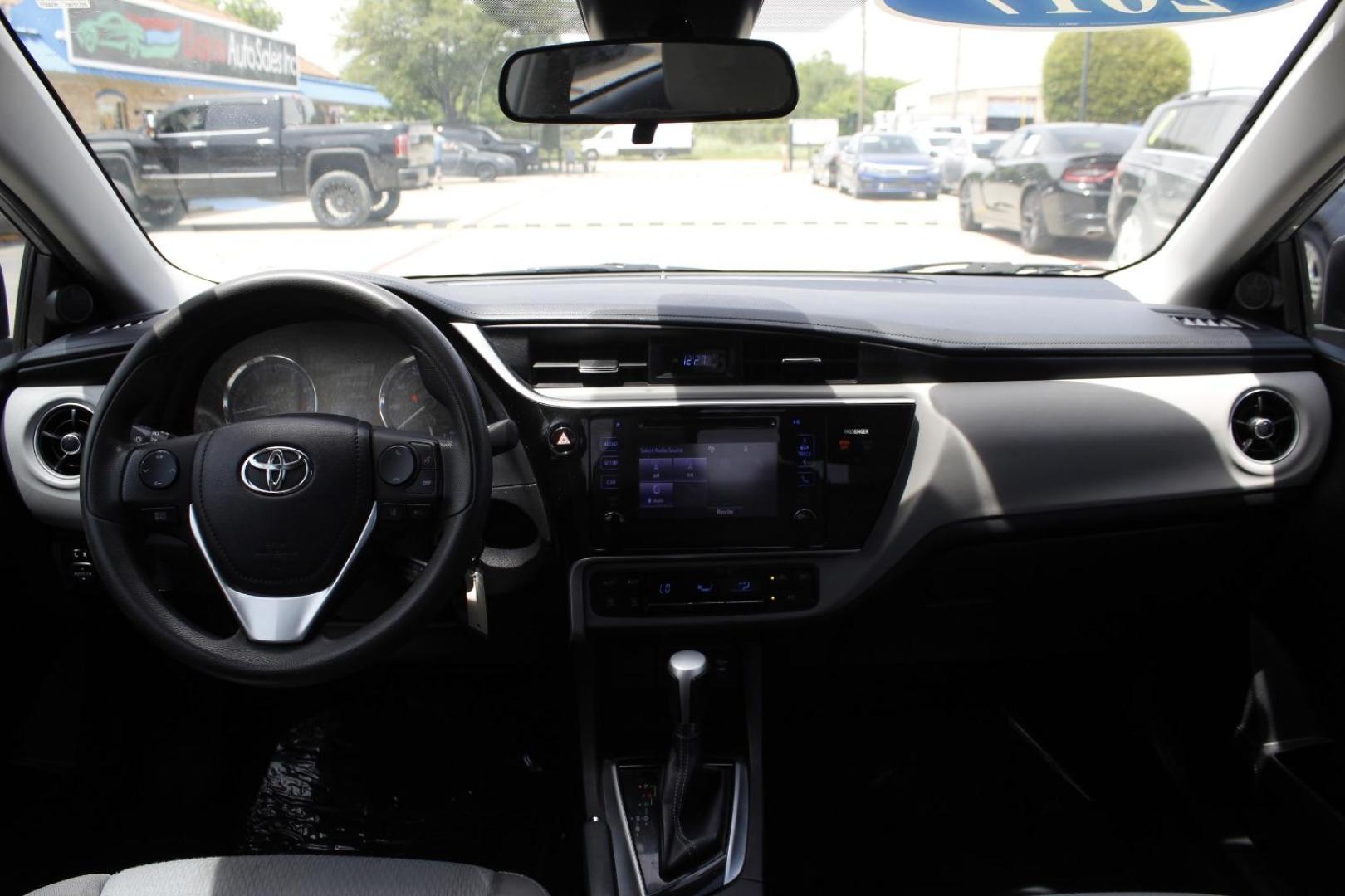 2017 Silver Toyota Corolla LE (5YFBURHE7HP) with an 1.8L I-4 DOHC engine, located at 2401 E Main St., Grand Prairie, TX, 75050, (972) 262-4440, 32.748981, -96.969643 - Photo#15