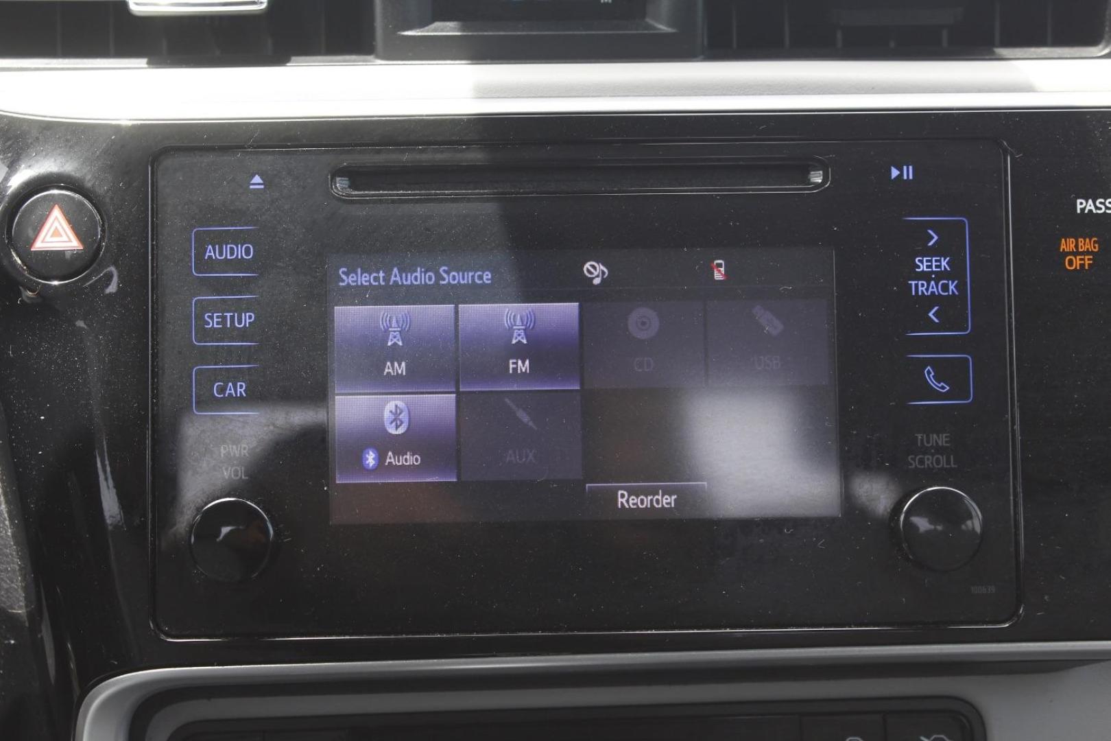 2017 Silver Toyota Corolla LE (5YFBURHE7HP) with an 1.8L I-4 DOHC engine, located at 2401 E Main St., Grand Prairie, TX, 75050, (972) 262-4440, 32.748981, -96.969643 - Photo#16