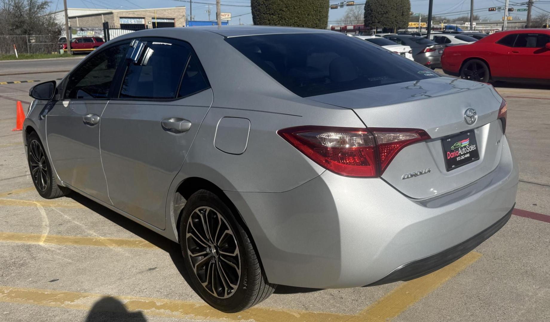 2017 Silver Toyota Corolla (5YFBURHE7HP) with an 1.8L I-4 DOHC engine, located at 2401 E Main St., Grand Prairie, TX, 75050, (972) 262-4440, 32.748981, -96.969643 - Photo#12