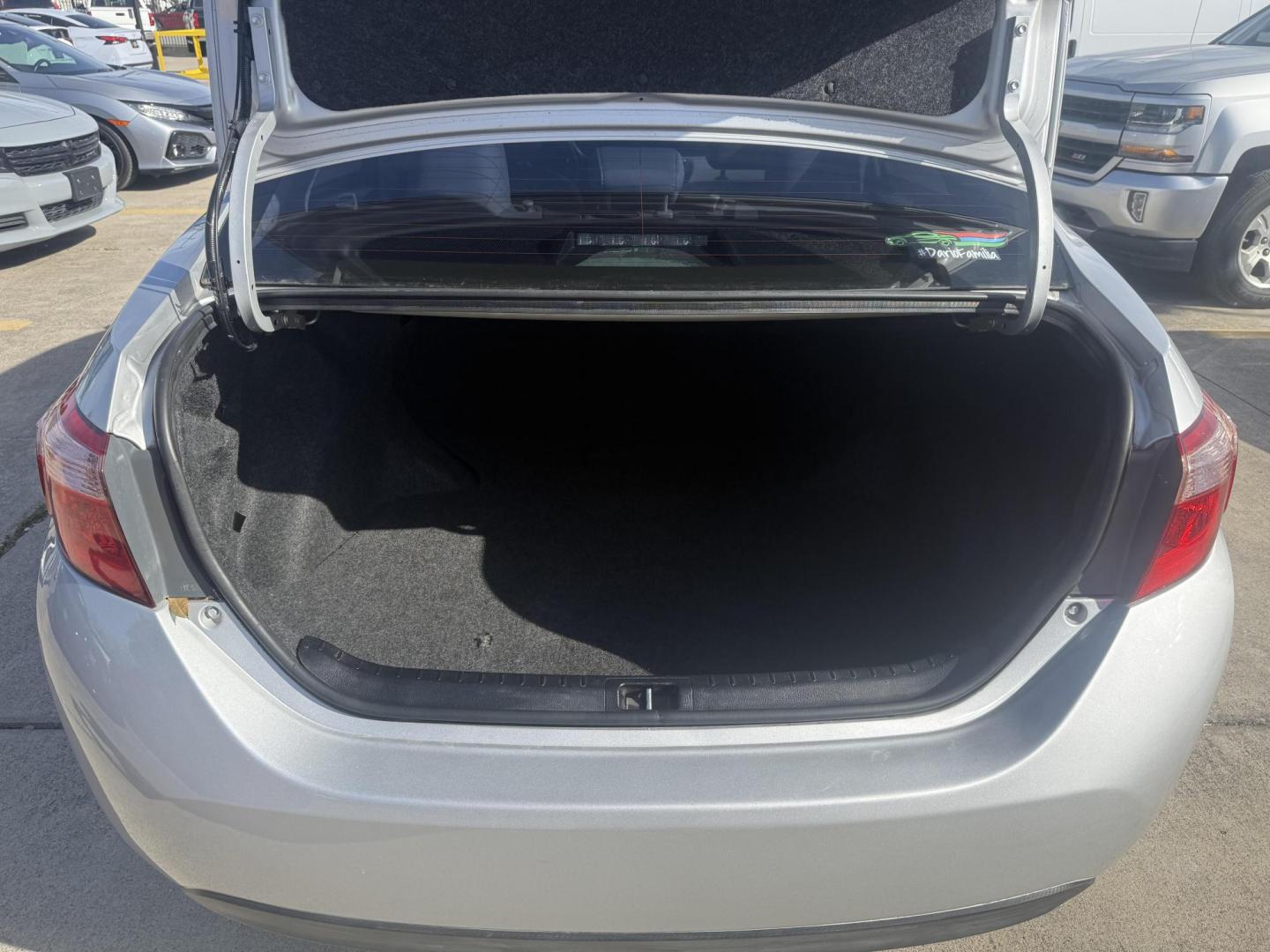 2017 Silver Toyota Corolla (5YFBURHE7HP) with an 1.8L I-4 DOHC engine, located at 2401 E Main St., Grand Prairie, TX, 75050, (972) 262-4440, 32.748981, -96.969643 - Photo#22