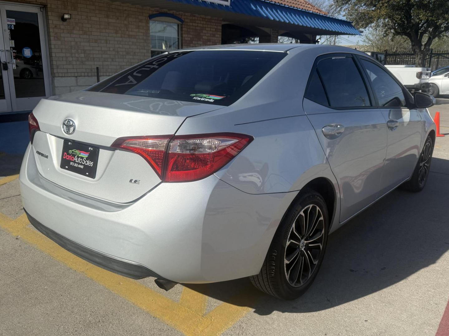 2017 Silver Toyota Corolla (5YFBURHE7HP) with an 1.8L I-4 DOHC engine, located at 2401 E Main St., Grand Prairie, TX, 75050, (972) 262-4440, 32.748981, -96.969643 - Photo#23