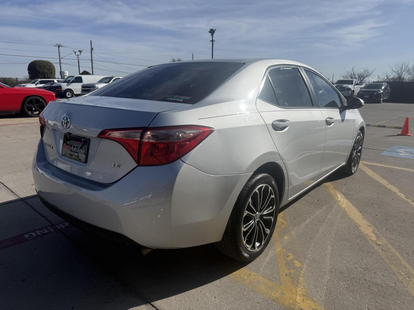 2017 Silver Toyota Corolla (5YFBURHE7HP) with an 1.8L I-4 DOHC engine, located at 2401 E Main St., Grand Prairie, TX, 75050, (972) 262-4440, 32.748981, -96.969643 - Photo#25