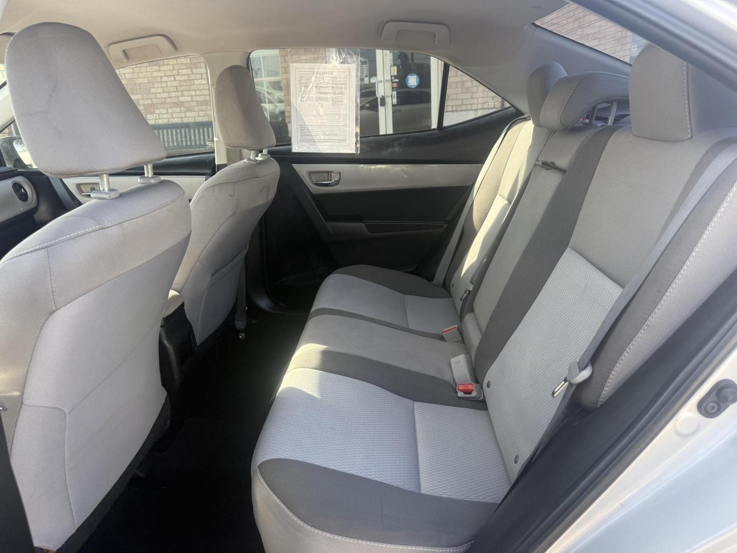 2017 Silver Toyota Corolla (5YFBURHE7HP) with an 1.8L I-4 DOHC engine, located at 2401 E Main St., Grand Prairie, TX, 75050, (972) 262-4440, 32.748981, -96.969643 - Photo#26