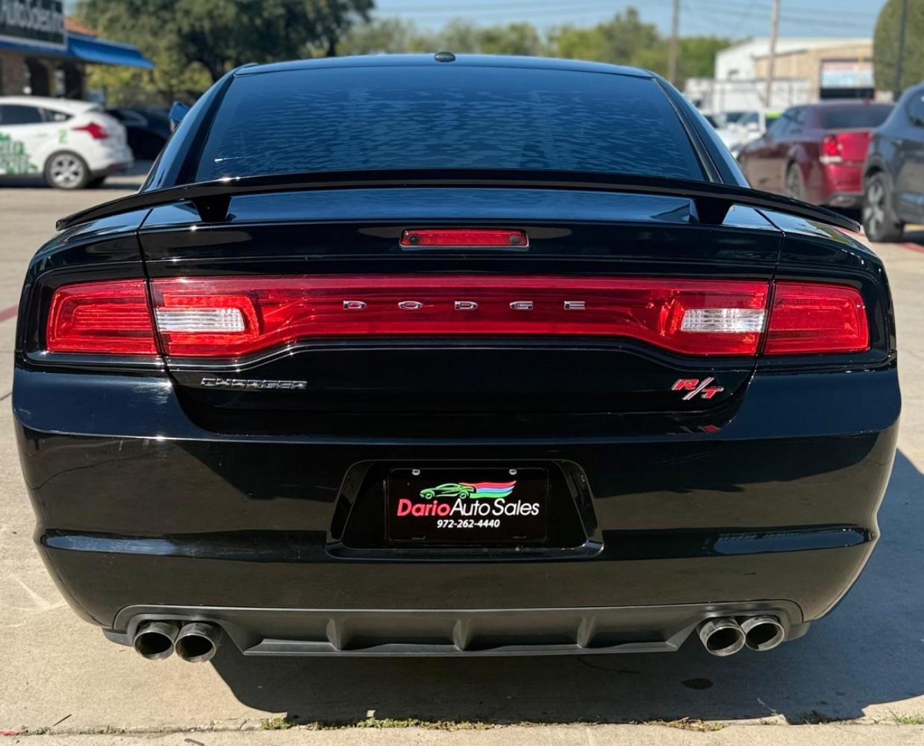 2013 Black Dodge Charger R/T (2C3CDXCT7DH) with an HEMI 5.7L V-8 variab engine, located at 2401 E Main St., Grand Prairie, TX, 75050, (972) 262-4440, 32.748981, -96.969643 - Photo#8