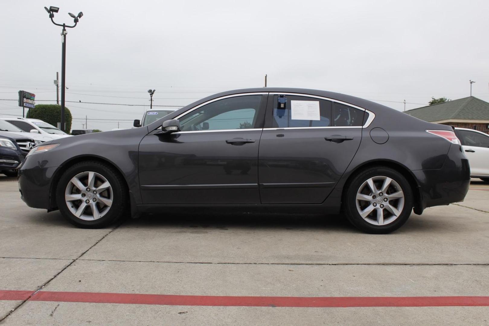 2012 Gray Acura TL 3.5 (19UUA8F29CA) with an 3.5L V-6 variable valve control engine, located at 2401 E Main St., Grand Prairie, TX, 75050, (972) 262-4440, 32.748981, -96.969643 - Photo#2
