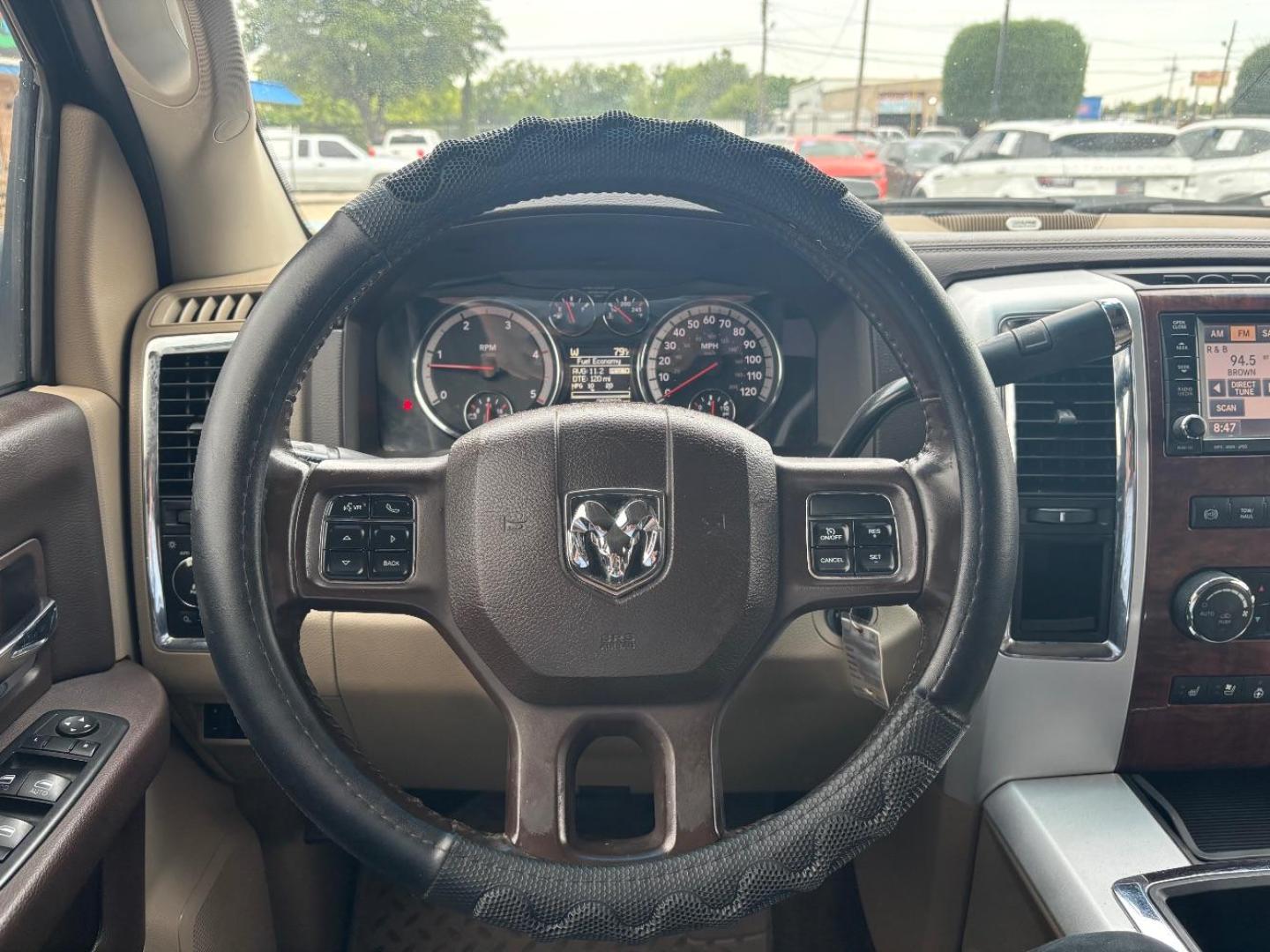 2012 Green Ram 3500 Laramie (3C63DPJLXCG) with an Cummins 6.7L I-6 diesel direct injection engine, located at 2401 E Main St., Grand Prairie, TX, 75050, (972) 262-4440, 32.748981, -96.969643 - Photo#13