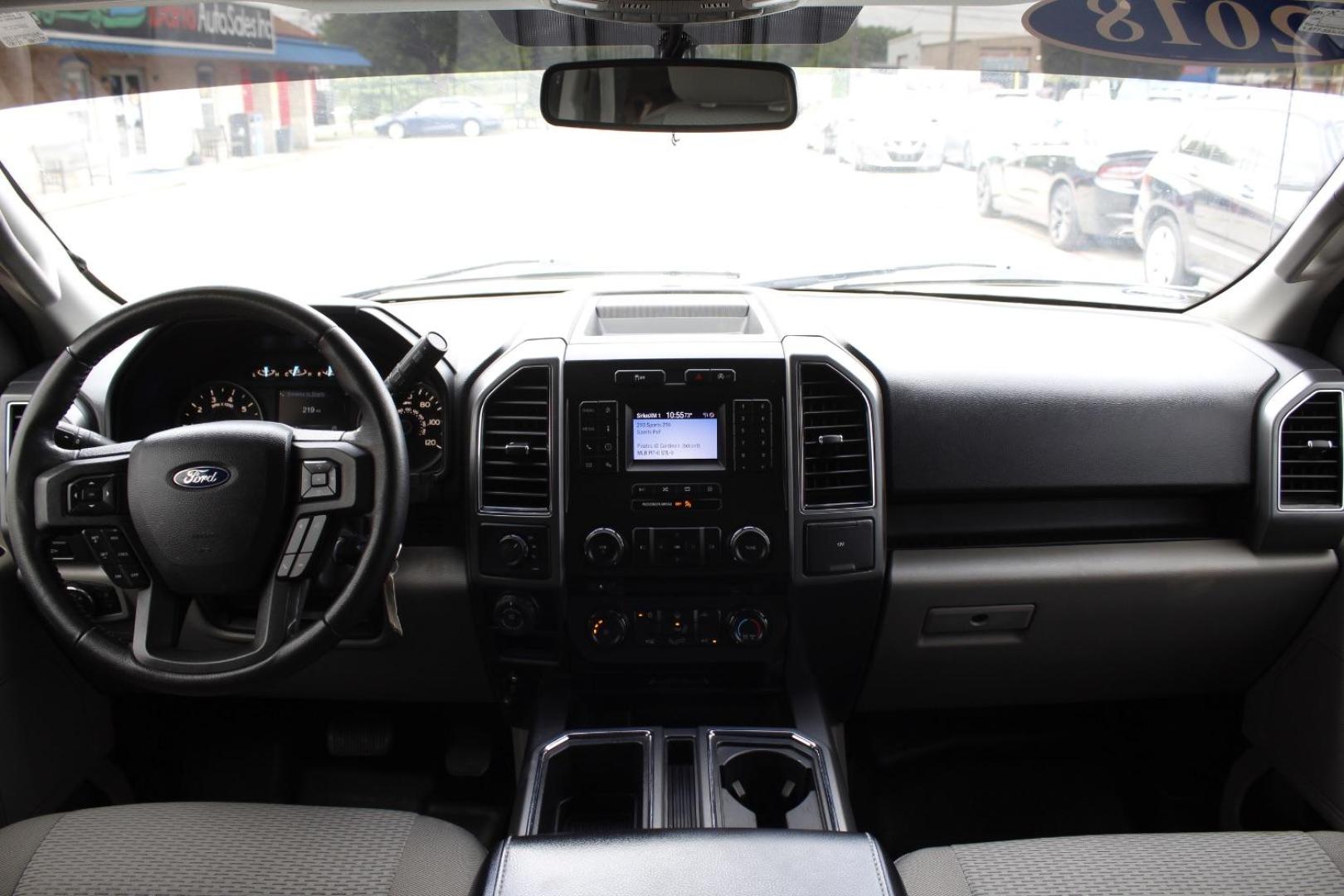2018 White Ford F-150 XLT (1FTFX1E53JK) with an 3.3L V-6 port/direct injection engine, located at 2401 E Main St., Grand Prairie, TX, 75050, (972) 262-4440, 32.748981, -96.969643 - Photo#14