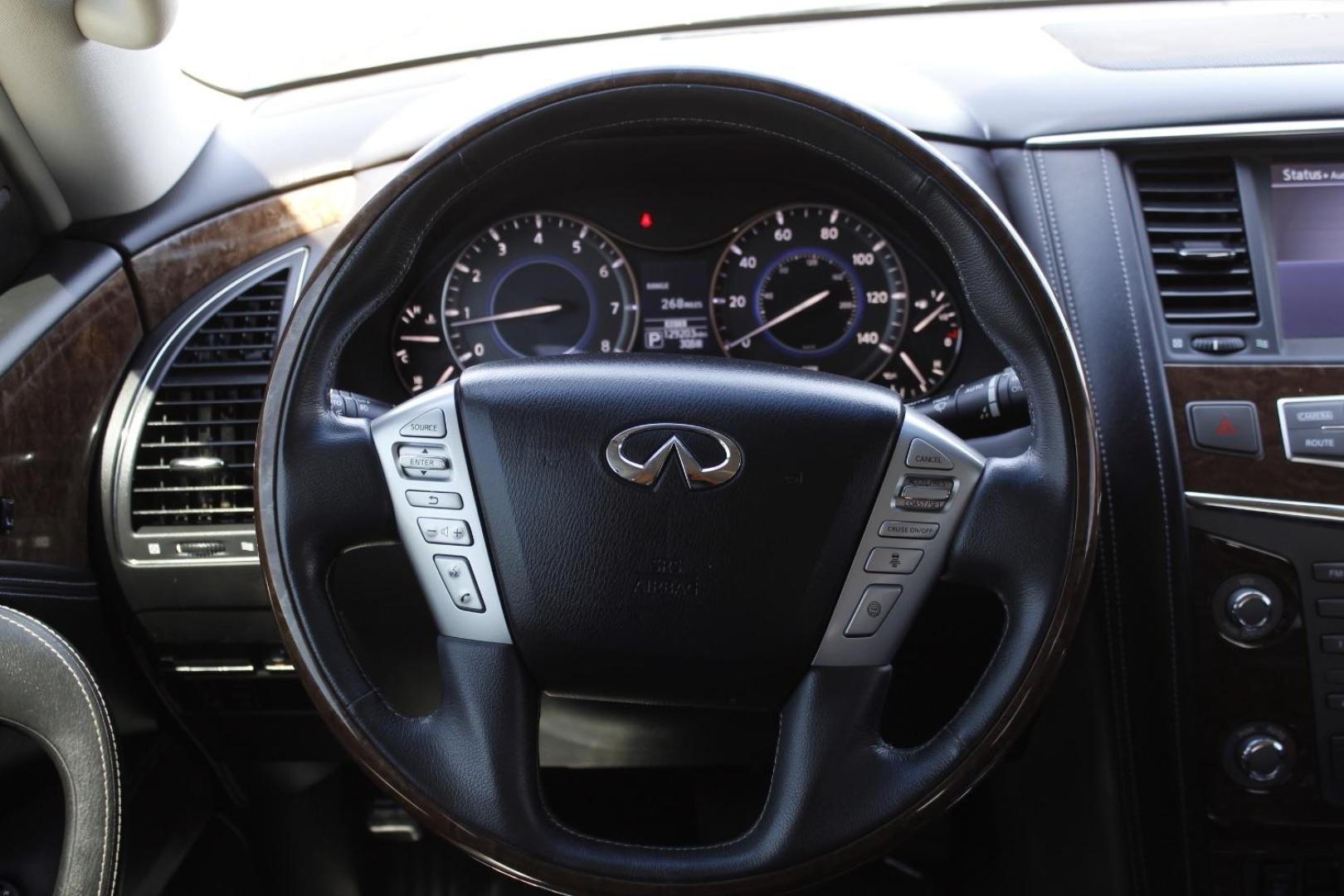 2016 Gray INFINITI QX80 4WD (JN8AZ2NE5G9) , located at 2401 E Main St., Grand Prairie, TX, 75050, (972) 262-4440, 32.748981, -96.969643 - Photo#22