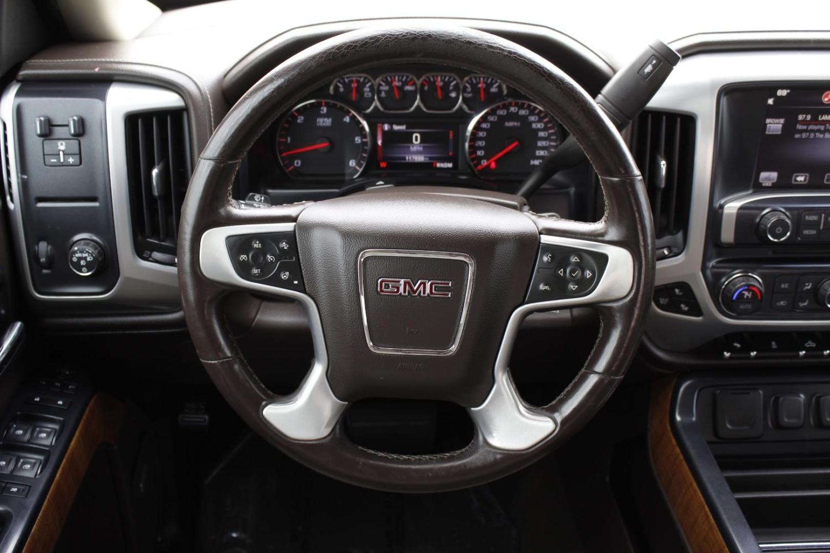 2014 Red GMC Sierra 1500 SLT (3GTU1VEC9EG) with an 5.3L engine, located at 2401 E Main St., Grand Prairie, TX, 75050, (972) 262-4440, 32.748981, -96.969643 - Photo#17