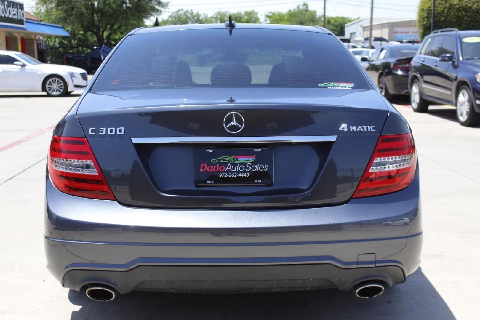 2013 Gray Mercedes-Benz C-Class C300 (WDDGF8AB4DR) , located at 2401 E Main St., Grand Prairie, TX, 75050, (972) 262-4440, 32.748981, -96.969643 - Photo#5