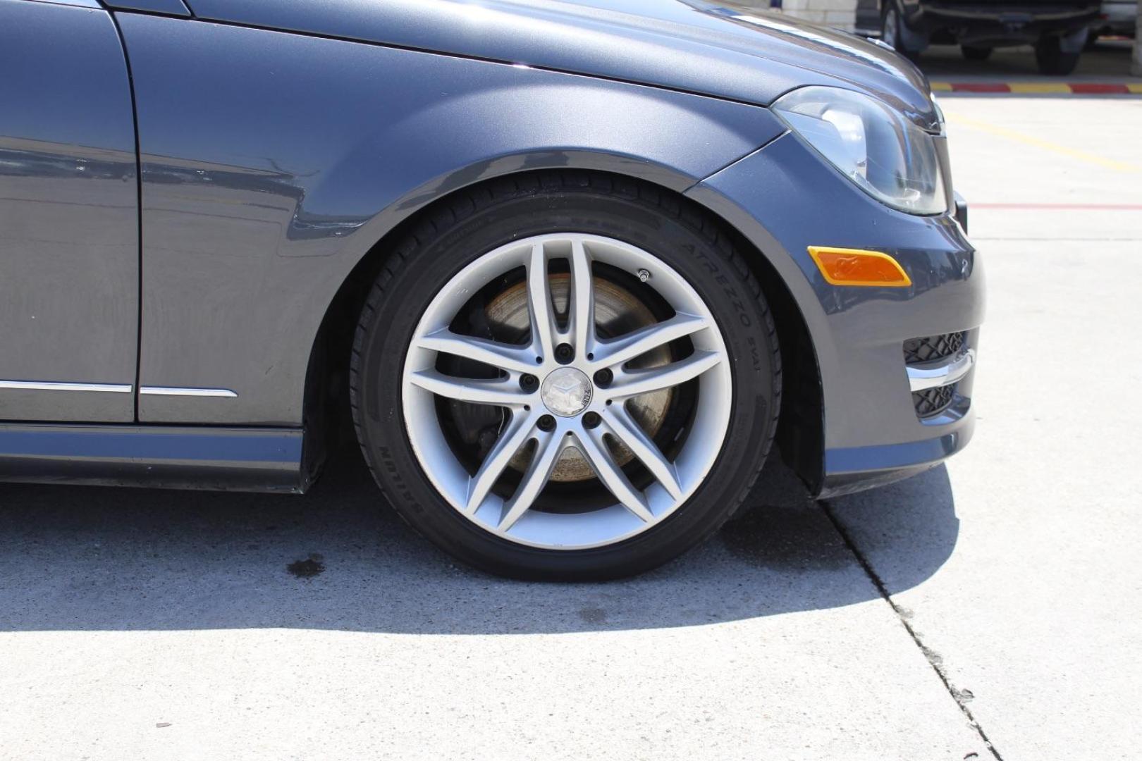 2013 Gray Mercedes-Benz C-Class C300 (WDDGF8AB4DR) , located at 2401 E Main St., Grand Prairie, TX, 75050, (972) 262-4440, 32.748981, -96.969643 - Photo#9