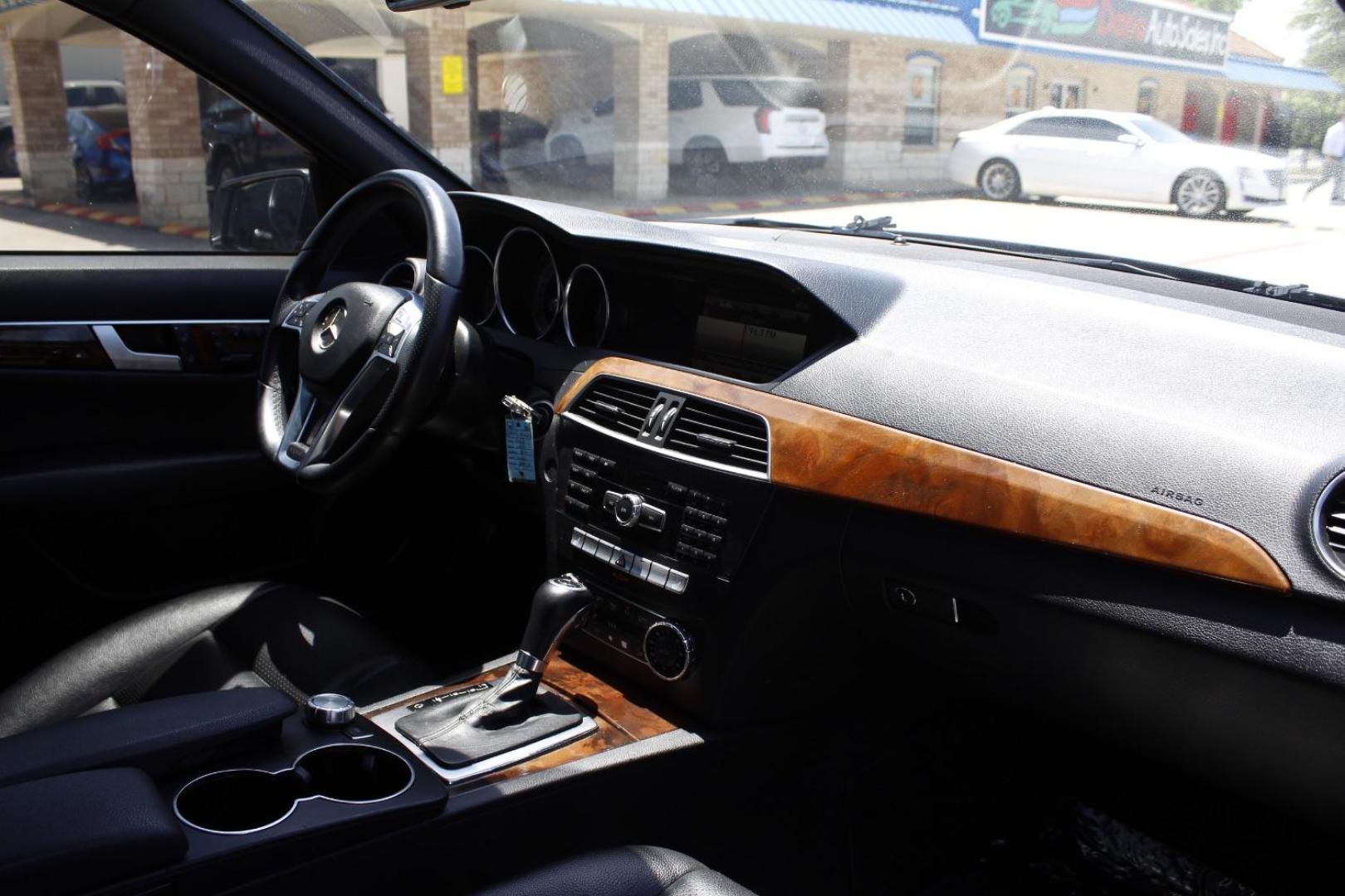2013 Gray Mercedes-Benz C-Class C300 (WDDGF8AB4DR) , located at 2401 E Main St., Grand Prairie, TX, 75050, (972) 262-4440, 32.748981, -96.969643 - Photo#13