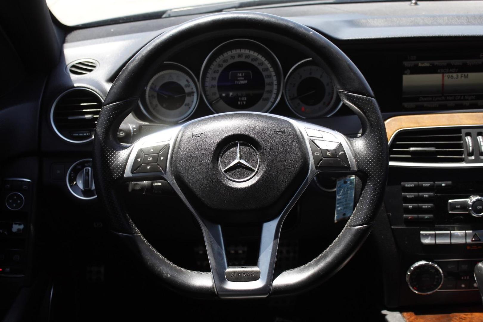 2013 Gray Mercedes-Benz C-Class C300 (WDDGF8AB4DR) , located at 2401 E Main St., Grand Prairie, TX, 75050, (972) 262-4440, 32.748981, -96.969643 - Photo#21
