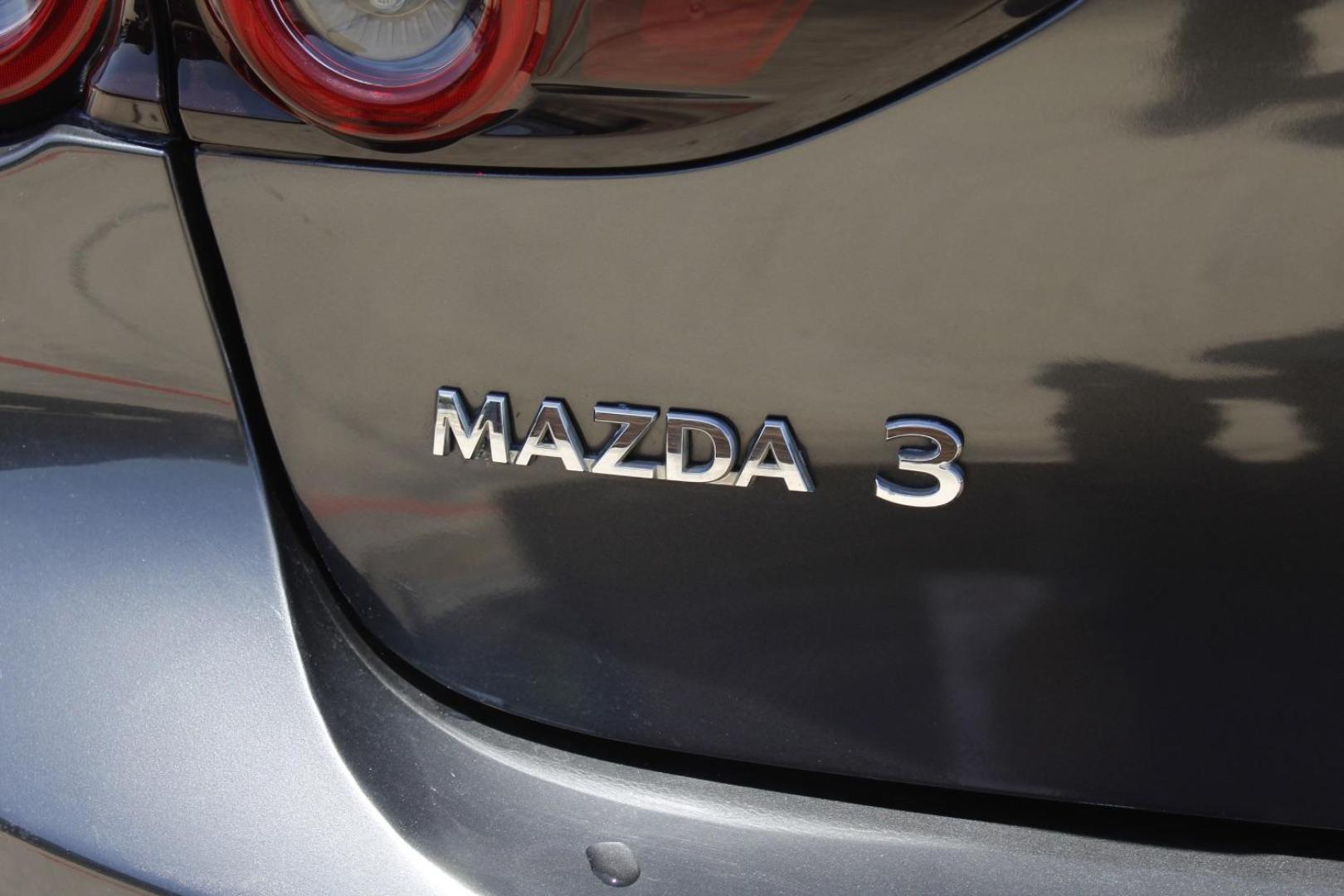 2019 Gray Mazda Mazda3 Hatchback Premium Package (JM1BPANM1K1) with an SKYACTIV-G 2.5L I-4 gasoline direct injection engine, located at 2401 E Main St., Grand Prairie, TX, 75050, (972) 262-4440, 32.748981, -96.969643 - Photo#6