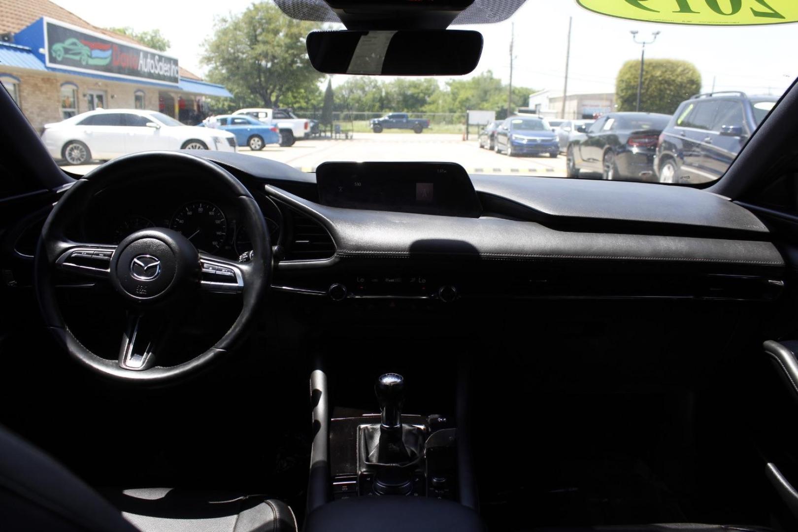 2019 Gray Mazda Mazda3 Hatchback Premium Package (JM1BPANM1K1) with an SKYACTIV-G 2.5L I-4 gasoline direct injection engine, located at 2401 E Main St., Grand Prairie, TX, 75050, (972) 262-4440, 32.748981, -96.969643 - Photo#15