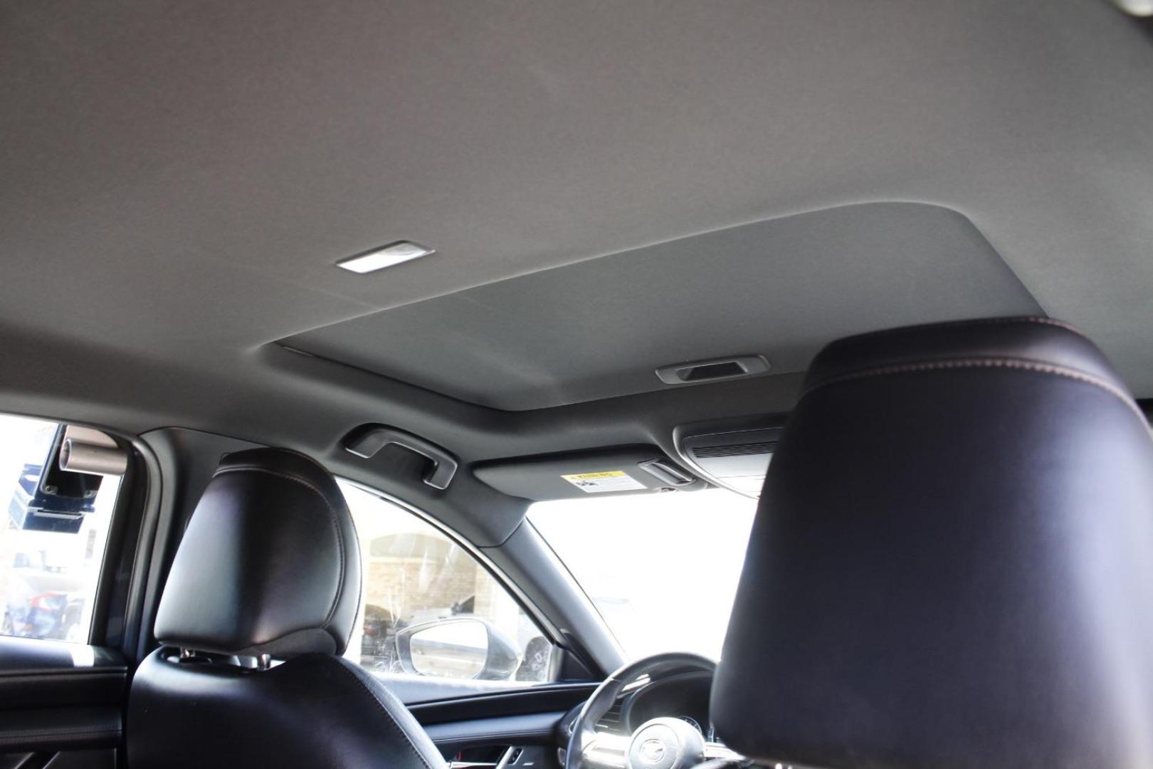 2019 Gray Mazda Mazda3 Hatchback Premium Package (JM1BPANM1K1) with an SKYACTIV-G 2.5L I-4 gasoline direct injection engine, located at 2401 E Main St., Grand Prairie, TX, 75050, (972) 262-4440, 32.748981, -96.969643 - Photo#24