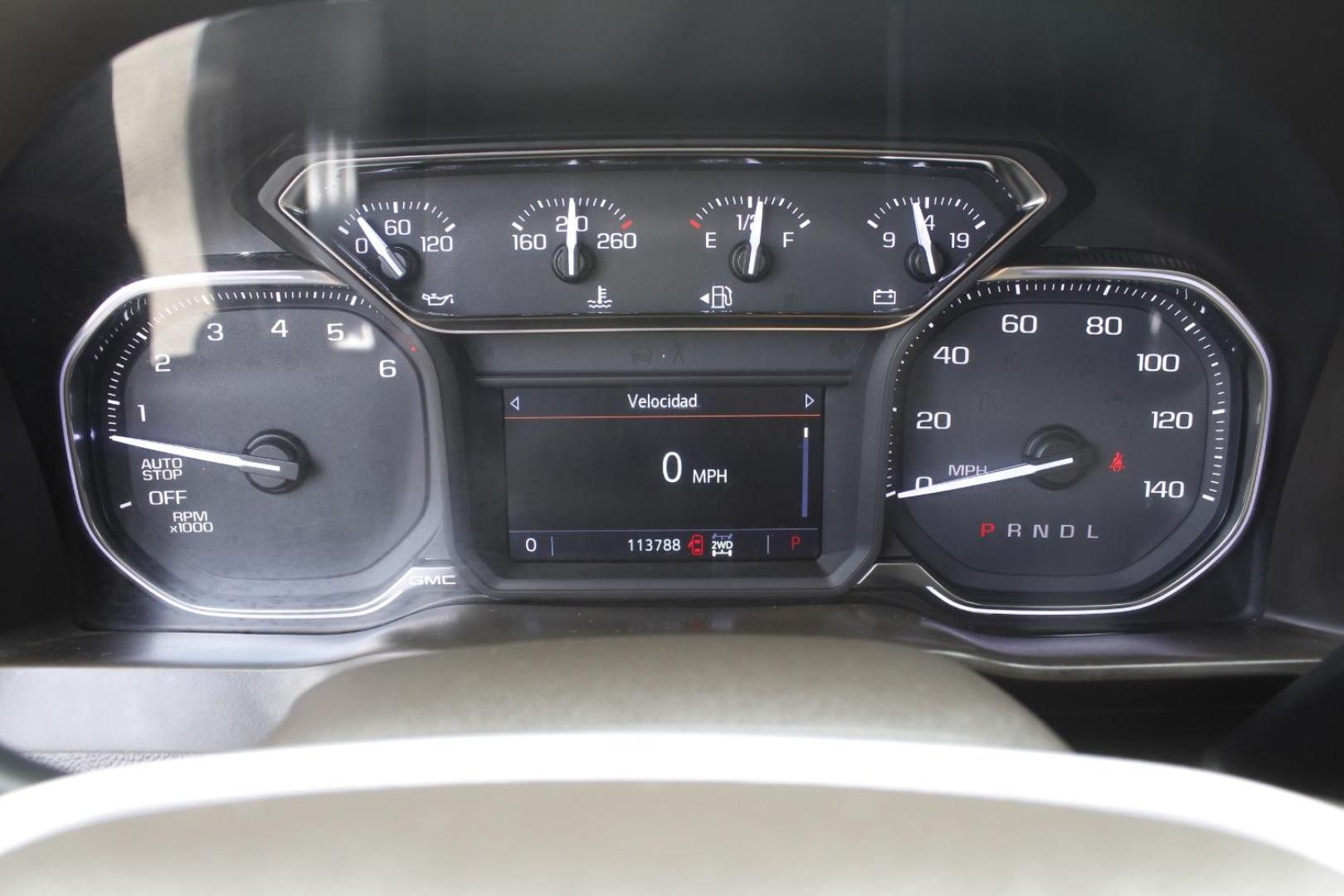 2019 Gray GMC Sierra 1500 SLT (3GTU9DED5KG) , located at 2401 E Main St., Grand Prairie, TX, 75050, (972) 262-4440, 32.748981, -96.969643 - Photo#22