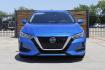 2021 Blue Nissan Sentra SV Xtronic CVT (3N1AB8CV5MY) with an 2L I-4 gasoline direct injection engine, located at 2401 E Main St., Grand Prairie, TX, 75050, (972) 262-4440, 32.748981, -96.969643 - Photo#0