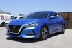 2021 Blue Nissan Sentra SV Xtronic CVT (3N1AB8CV5MY) with an 2L I-4 gasoline direct injection engine, located at 2401 E Main St., Grand Prairie, TX, 75050, (972) 262-4440, 32.748981, -96.969643 - Photo#1
