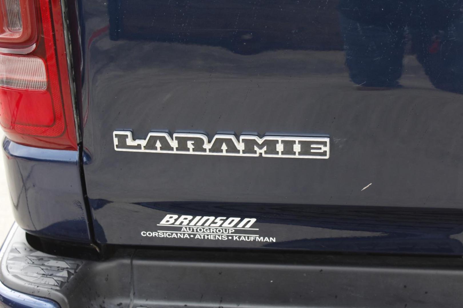 2020 Blue Ram 1500 Laramie Crew Cab 4x4 5'7 Box (1C6SRFJT3LN) , located at 2401 E Main St., Grand Prairie, TX, 75050, (972) 262-4440, 32.748981, -96.969643 - Photo#7