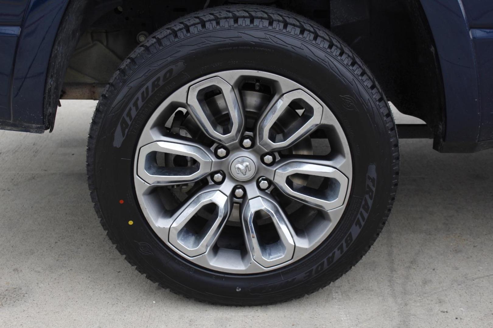 2020 Blue Ram 1500 Laramie Crew Cab 4x4 5'7 Box (1C6SRFJT3LN) , located at 2401 E Main St., Grand Prairie, TX, 75050, (972) 262-4440, 32.748981, -96.969643 - Photo#12