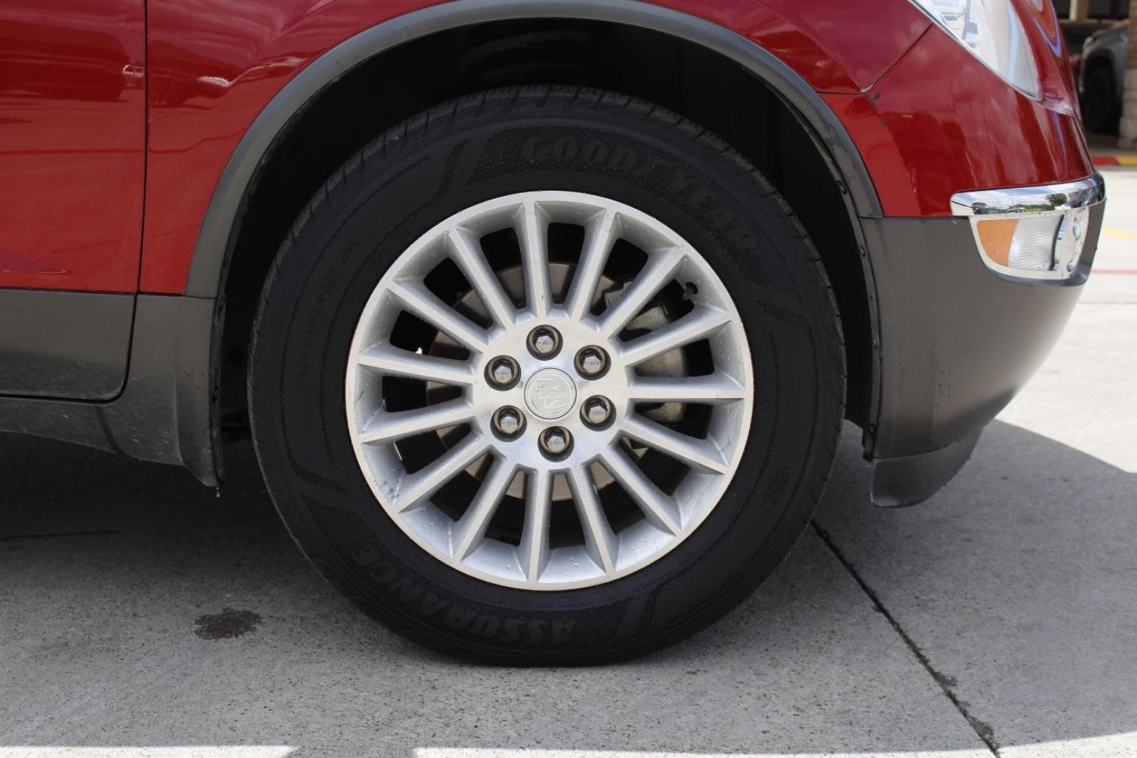 2012 Red Buick Enclave Leather (5GAKRCED7CJ) with an 3.6L V-6 gasoline direct injection engine, located at 2401 E Main St., Grand Prairie, TX, 75050, (972) 262-4440, 32.748981, -96.969643 - Photo#10