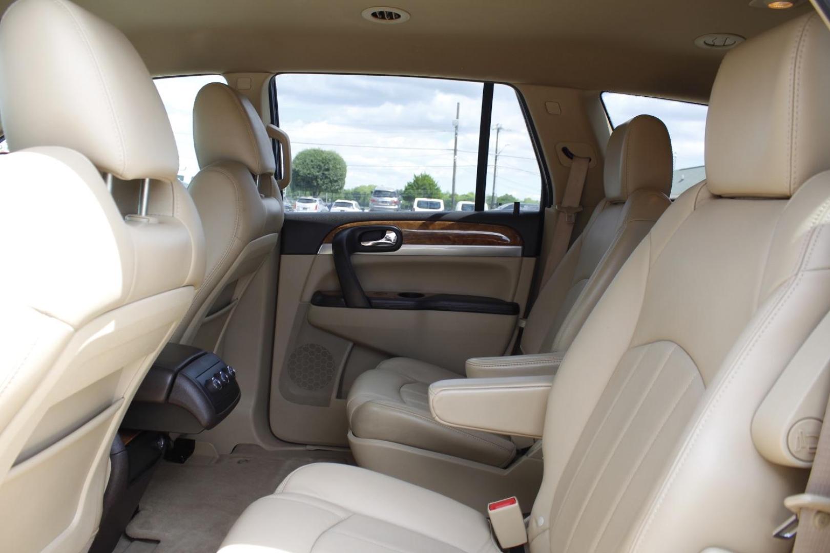 2012 Red Buick Enclave Leather (5GAKRCED7CJ) with an 3.6L V-6 gasoline direct injection engine, located at 2401 E Main St., Grand Prairie, TX, 75050, (972) 262-4440, 32.748981, -96.969643 - Photo#13