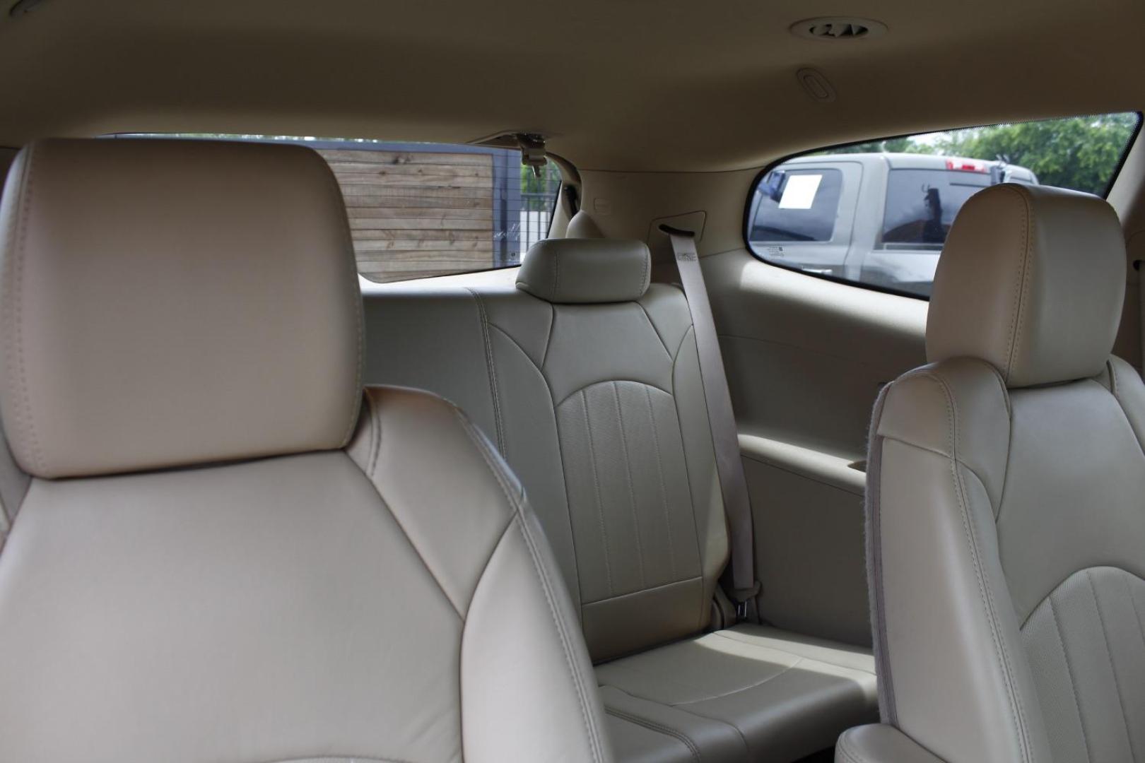 2012 Red Buick Enclave Leather (5GAKRCED7CJ) with an 3.6L V-6 gasoline direct injection engine, located at 2401 E Main St., Grand Prairie, TX, 75050, (972) 262-4440, 32.748981, -96.969643 - Photo#14