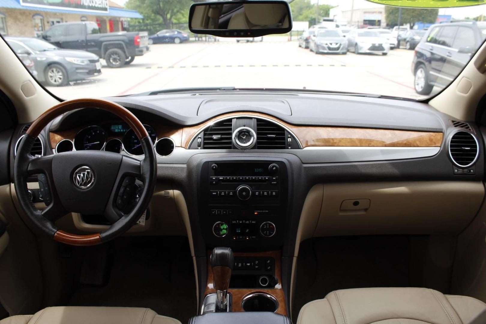 2012 Red Buick Enclave Leather (5GAKRCED7CJ) with an 3.6L V-6 gasoline direct injection engine, located at 2401 E Main St., Grand Prairie, TX, 75050, (972) 262-4440, 32.748981, -96.969643 - Photo#16