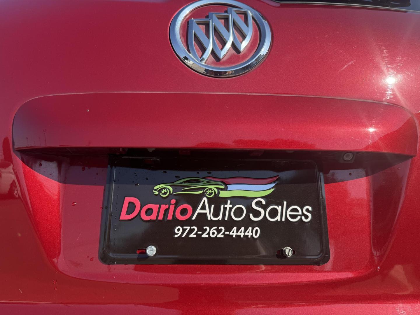 2012 Red Buick Enclave (5GAKRCED7CJ) with an 3.6L V-6 gasoline direct injection engine, located at 2401 E Main St., Grand Prairie, TX, 75050, (972) 262-4440, 32.748981, -96.969643 - Photo#3