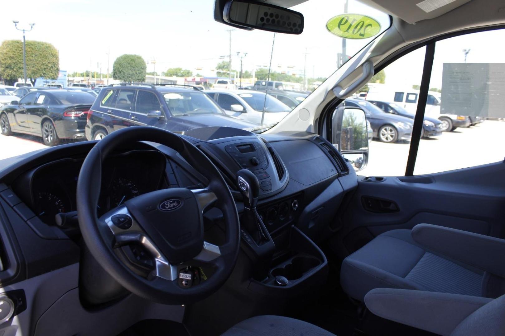2019 White Ford Transit-250 Rf 9000 (1FTYR1YMXKK) , located at 2401 E Main St., Grand Prairie, TX, 75050, (972) 262-4440, 32.748981, -96.969643 - Photo#13