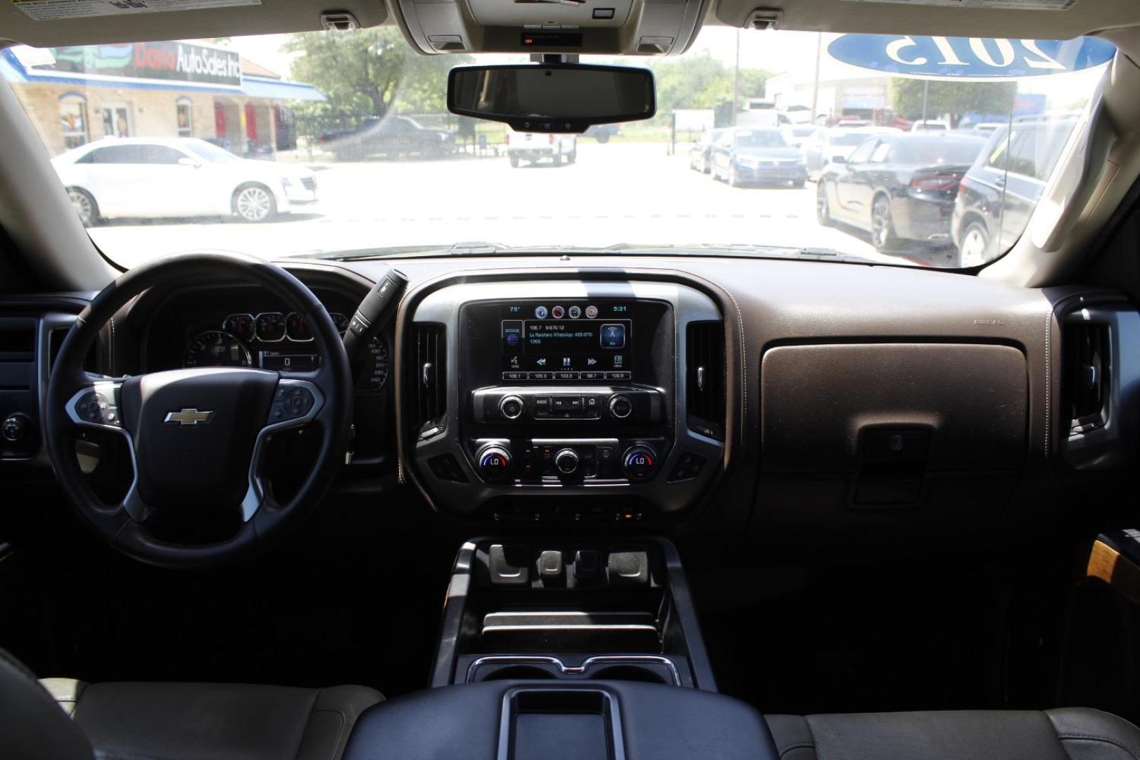 2015 Black Chevrolet Silverado 1500 1LZ (3GCPCSEC0FG) with an 5.3L engine, located at 2401 E Main St., Grand Prairie, TX, 75050, (972) 262-4440, 32.748981, -96.969643 - Photo#15