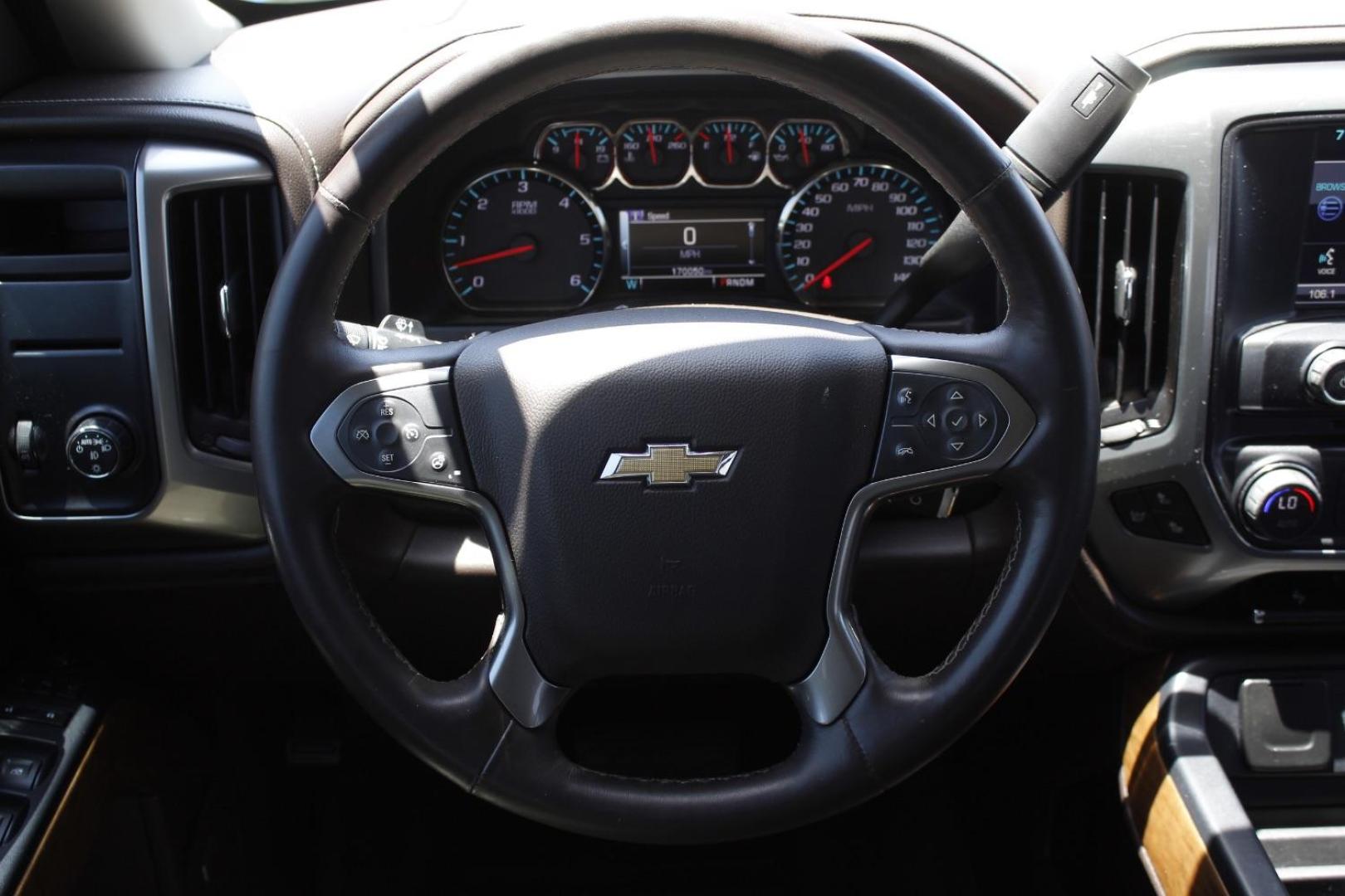 2015 Black Chevrolet Silverado 1500 1LZ (3GCPCSEC0FG) with an 5.3L engine, located at 2401 E Main St., Grand Prairie, TX, 75050, (972) 262-4440, 32.748981, -96.969643 - Photo#21