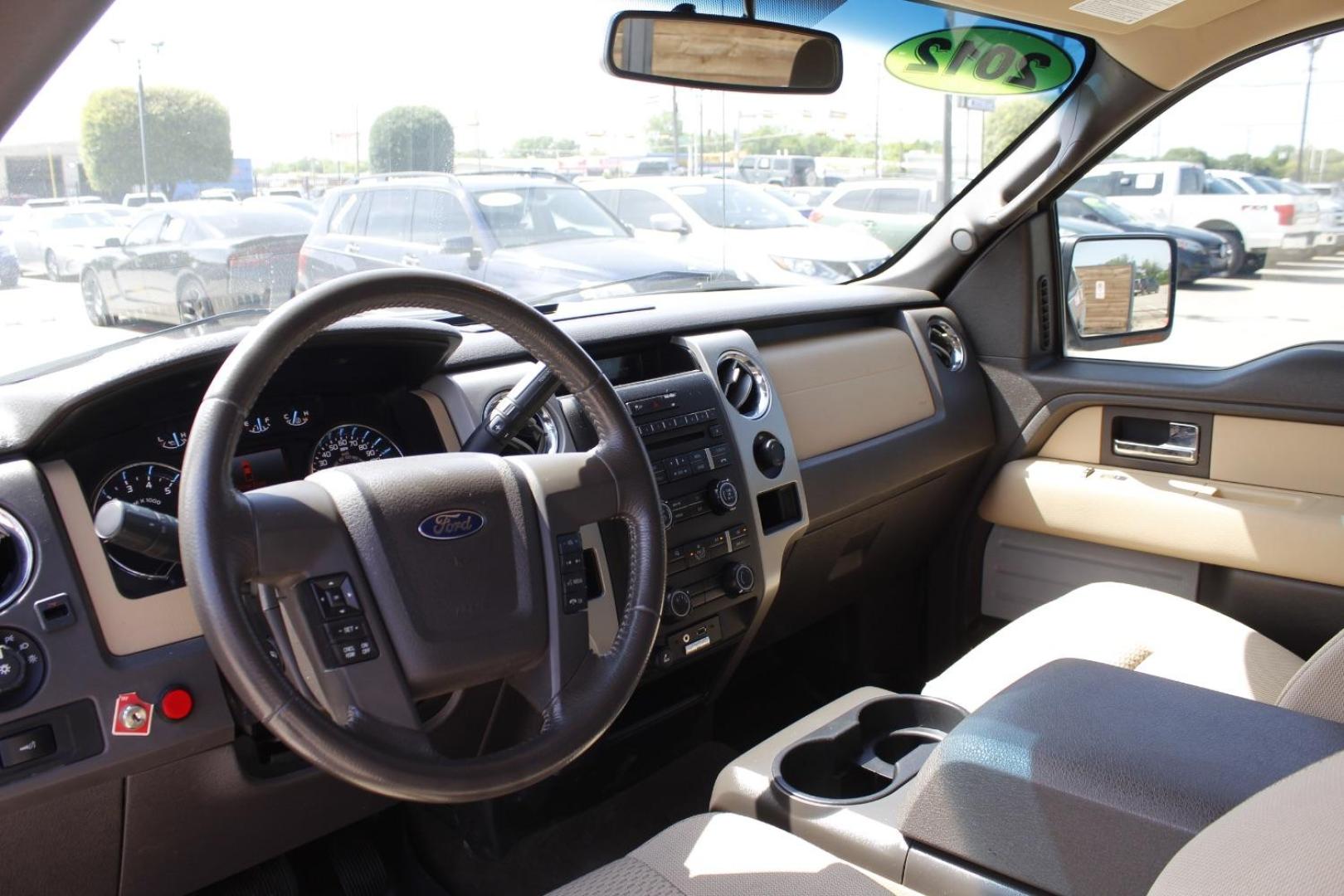 2012 White Ford F-150 XLT (1FTFX1EF0CF) with an 5.0L engine, located at 2401 E Main St., Grand Prairie, TX, 75050, (972) 262-4440, 32.748981, -96.969643 - Photo#11