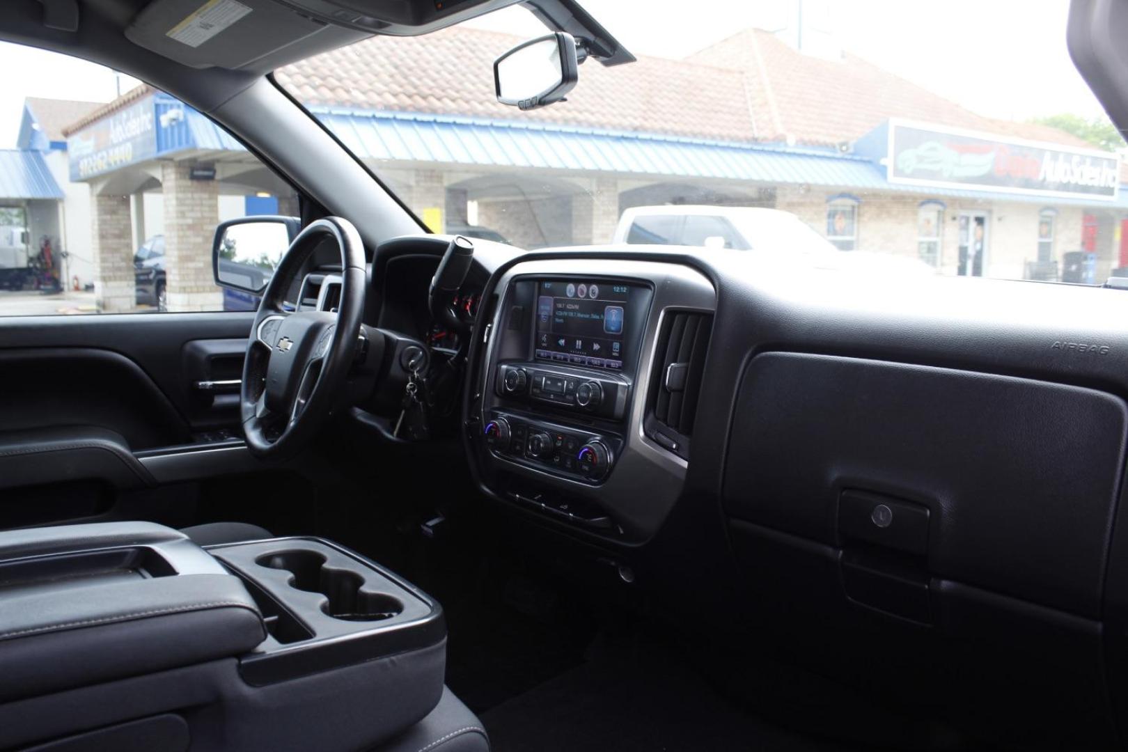 2016 Black Chevrolet Silverado 1500 1LT (1GCVKREH9GZ) with an EcoTec3 4.3L V-6 gasoline direct injection engine, located at 2401 E Main St., Grand Prairie, TX, 75050, (972) 262-4440, 32.748981, -96.969643 - Photo#13
