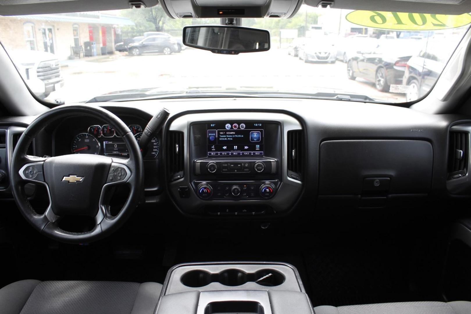 2016 Black Chevrolet Silverado 1500 1LT (1GCVKREH9GZ) with an EcoTec3 4.3L V-6 gasoline direct injection engine, located at 2401 E Main St., Grand Prairie, TX, 75050, (972) 262-4440, 32.748981, -96.969643 - Photo#14