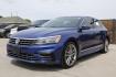 2016 Blue Volkswagen Passat 1.8T R-Line (1VWAT7A38GC) with an 1.8L I-4 gasoline direct injection engine, located at 2401 E Main St., Grand Prairie, TX, 75050, (972) 262-4440, 32.748981, -96.969643 - Photo#1